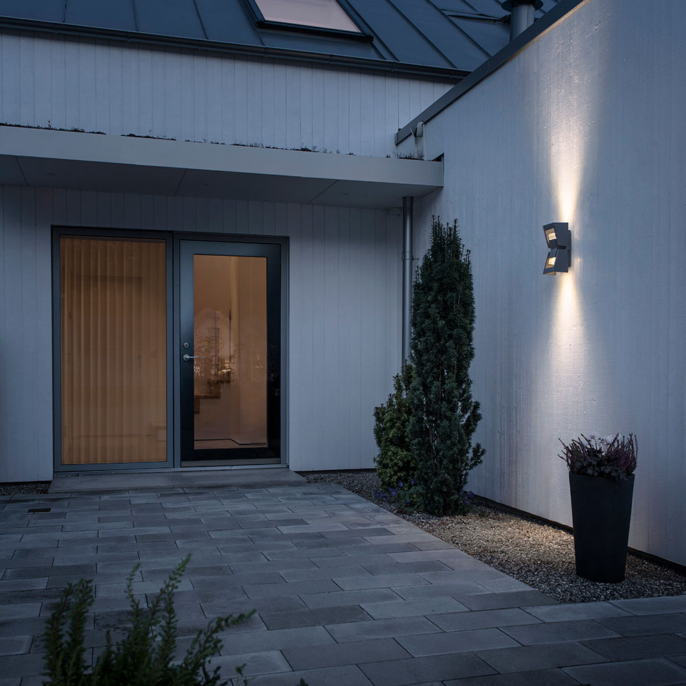Vegglampe Gnosjö Konstsmide Potenza GU10 12x30x12