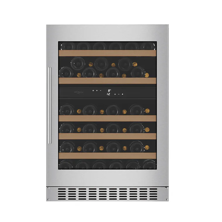 Vinskap mQuvén WineCave 780 60D Rustfritt Stål WCD60S-780
