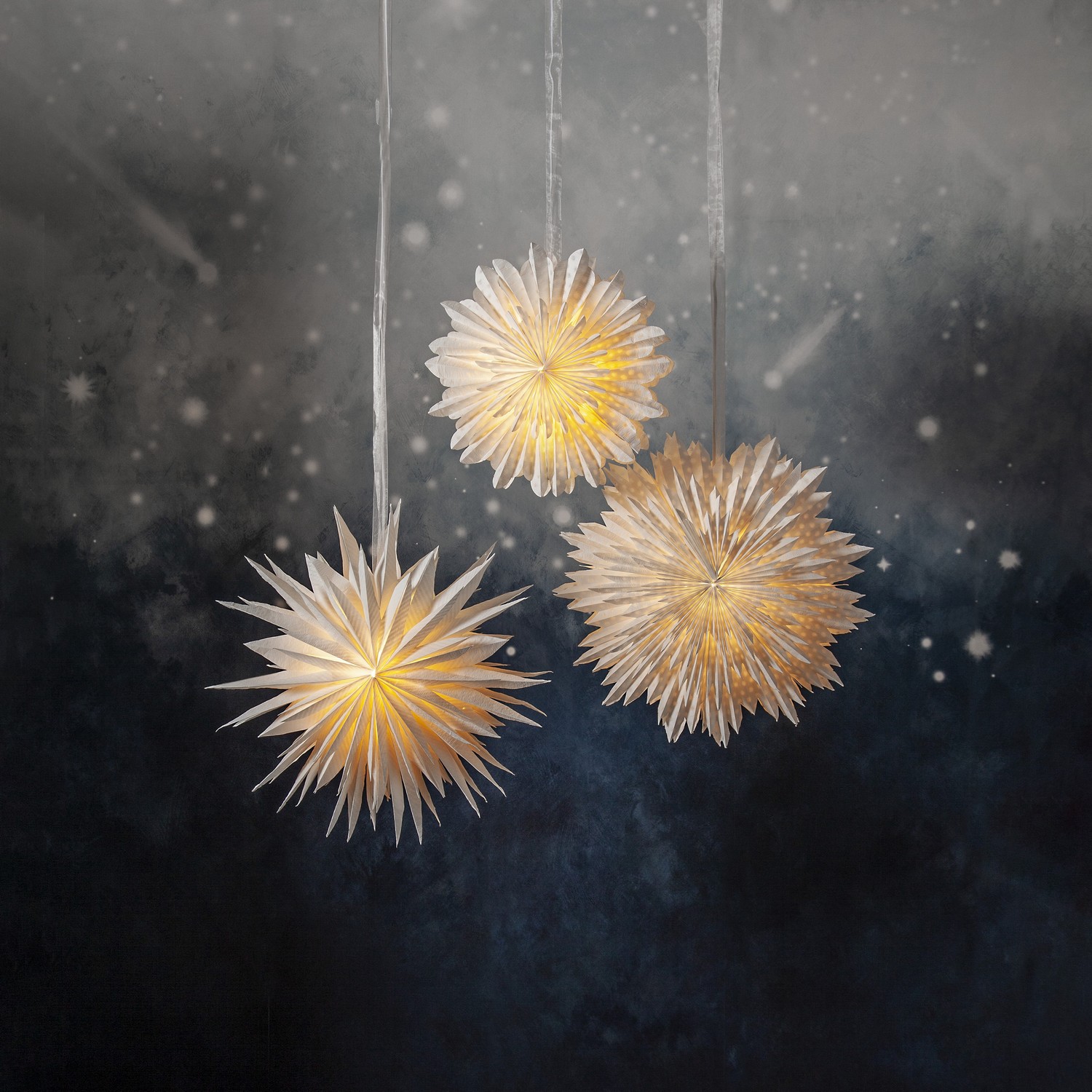 Adventsstjerne Star Trading Cloud Dot 2-lag