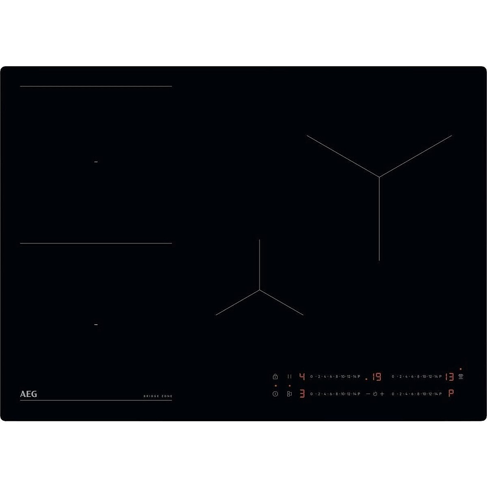Induksjonstopp AEG TO74IB00IB 6000 Bridge Med Automatisk Justering Av Vifte