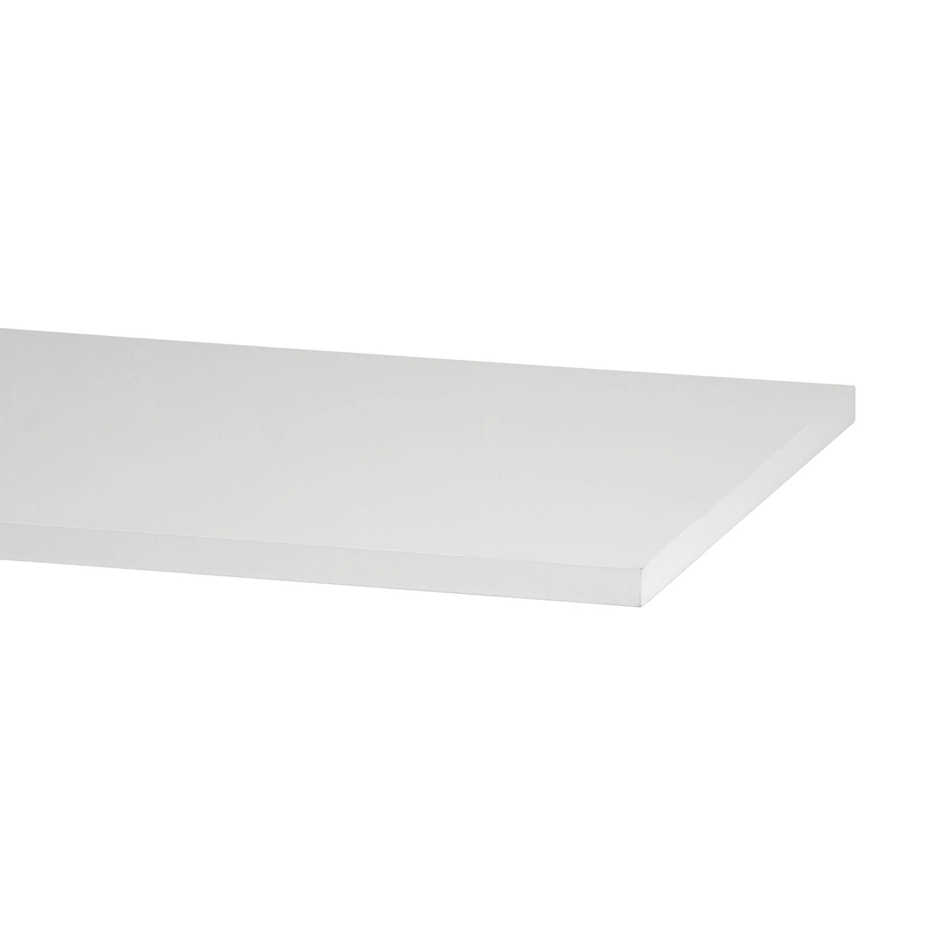 Melaminhylla 1800x400x19   vit BxDxH 1800x400x19 mm, Vit