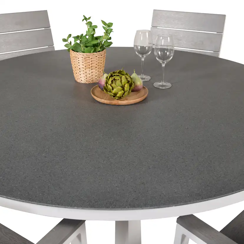 Spisegruppe Venture Home Copacabana med 6 Lova Lenestoler