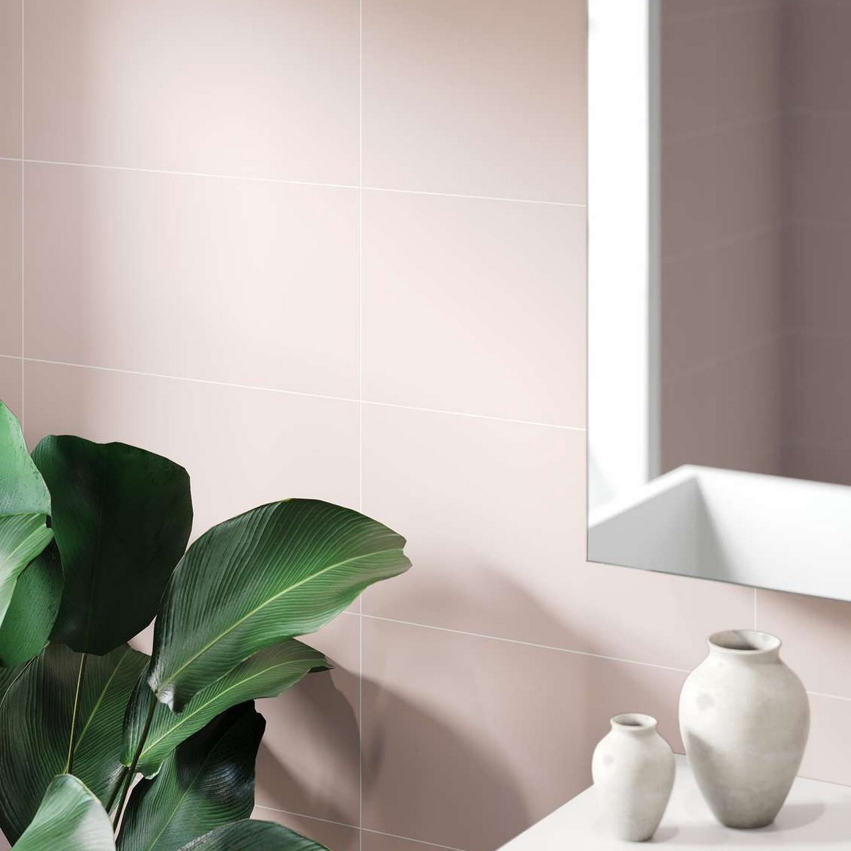 Baderomspanel Fibo 5218-M6030 Dusky Pink