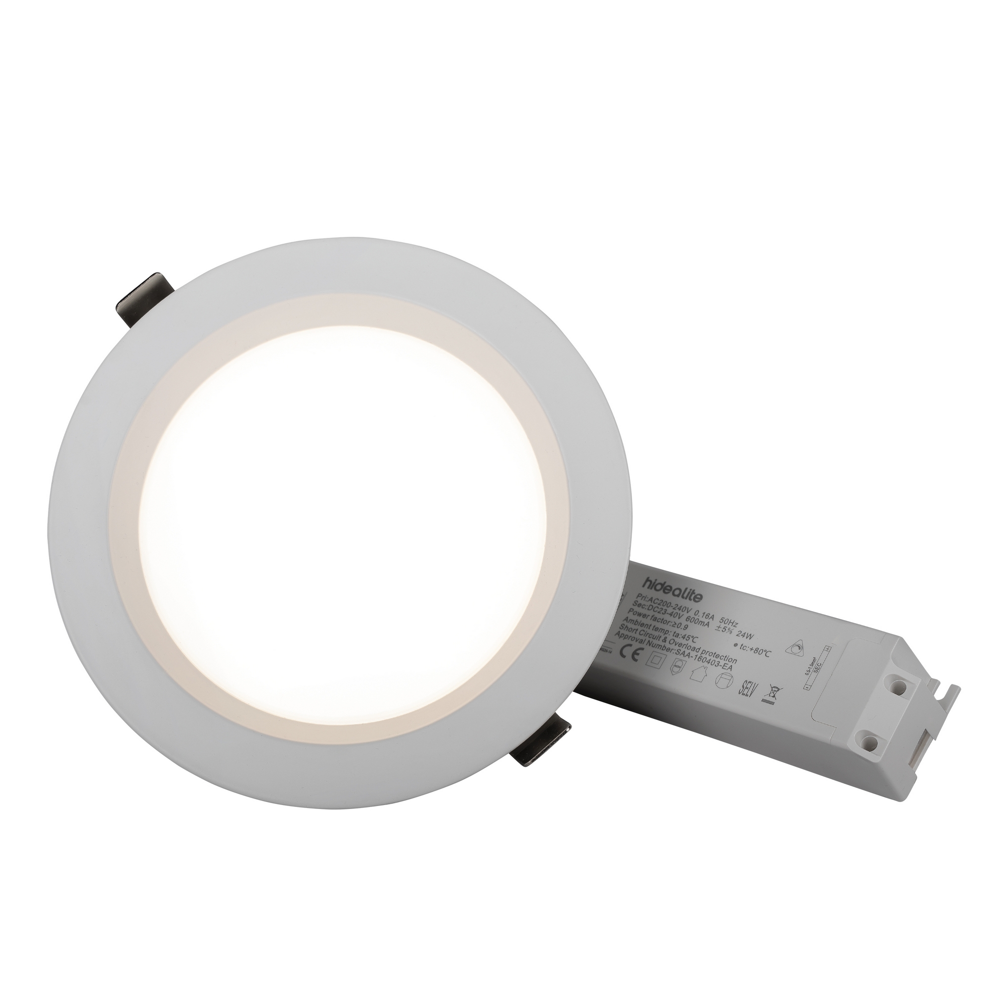 Downlight Hide-a-lite Plano Basic Hvit