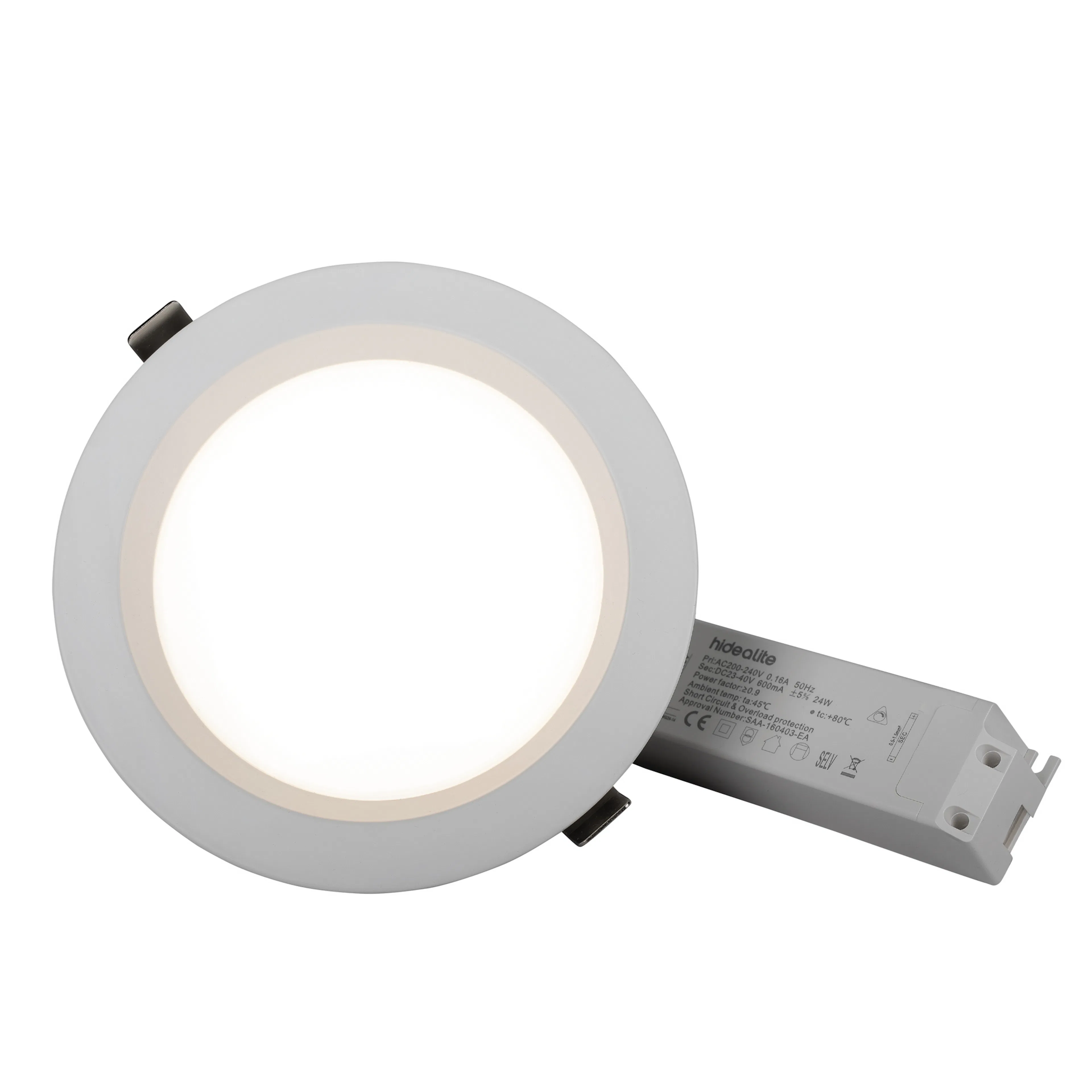 Downlight Hide-a-lite Plano Basic Hvit