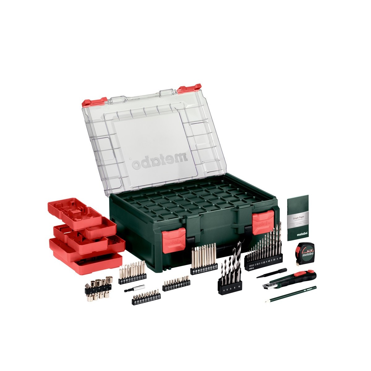Batteridrill Metabo BS 18 Quick 2X2,0 AH Workshop Sett