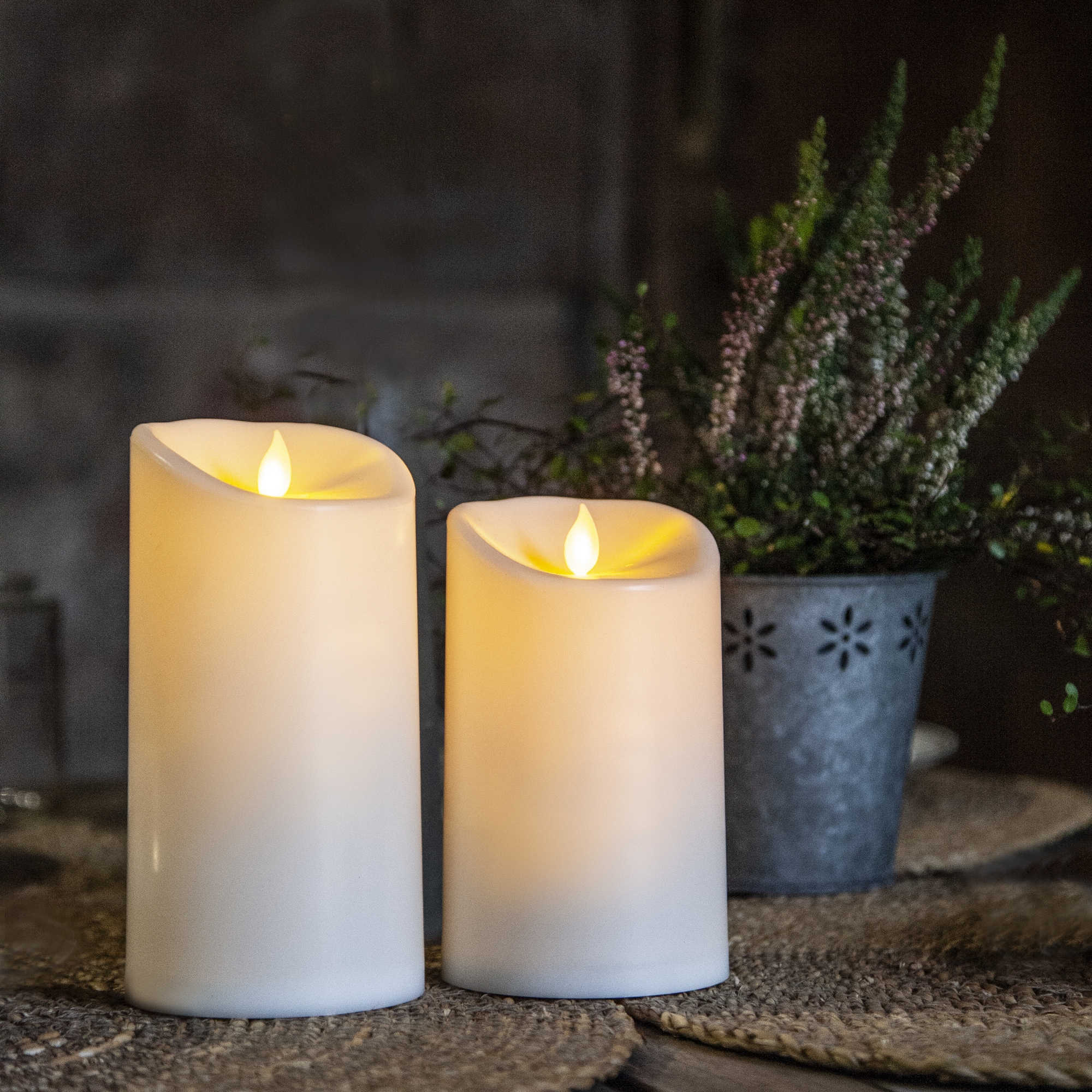 Kubbelys Star Trading M-Twinkle LED Elfenben