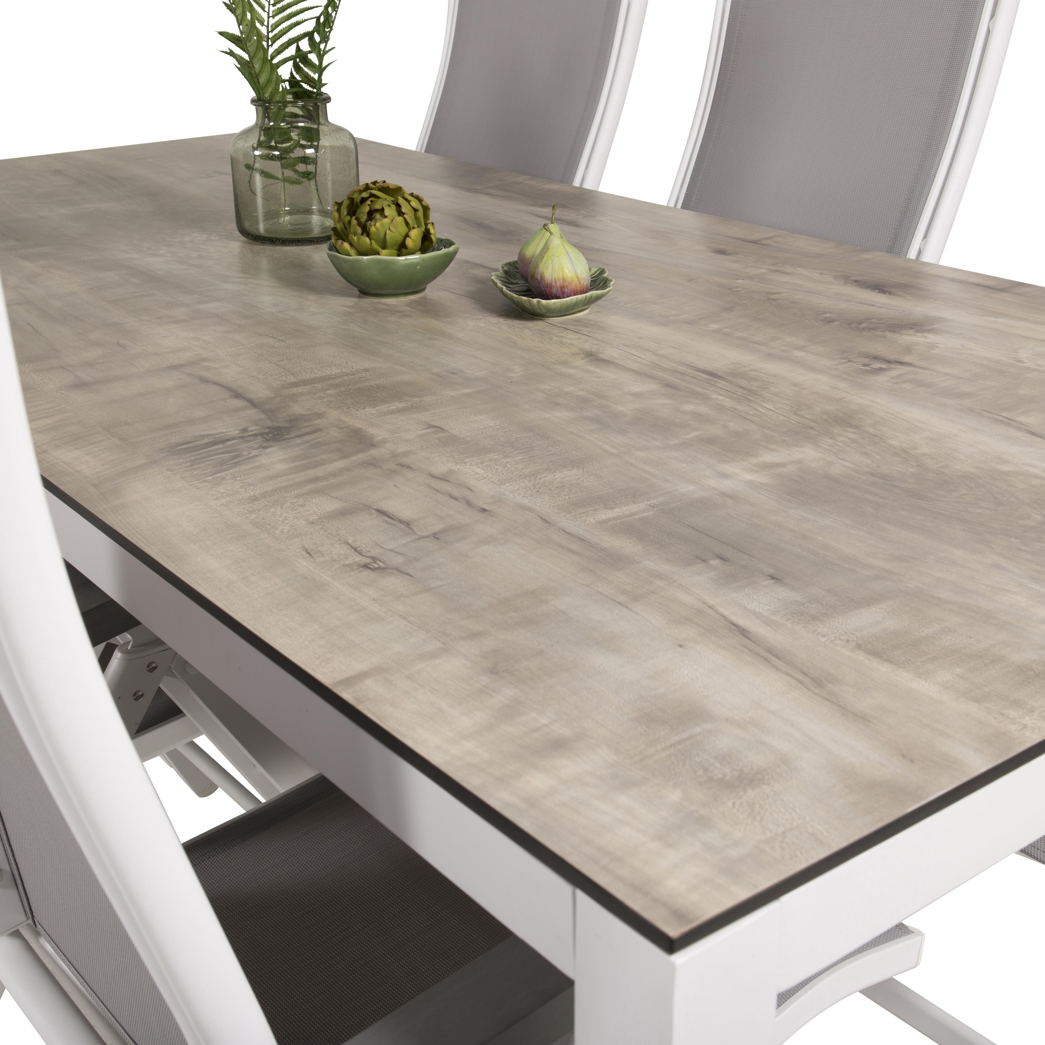 Spisegruppe Venture Home Lea 205 med 6 Aleyna Stoler