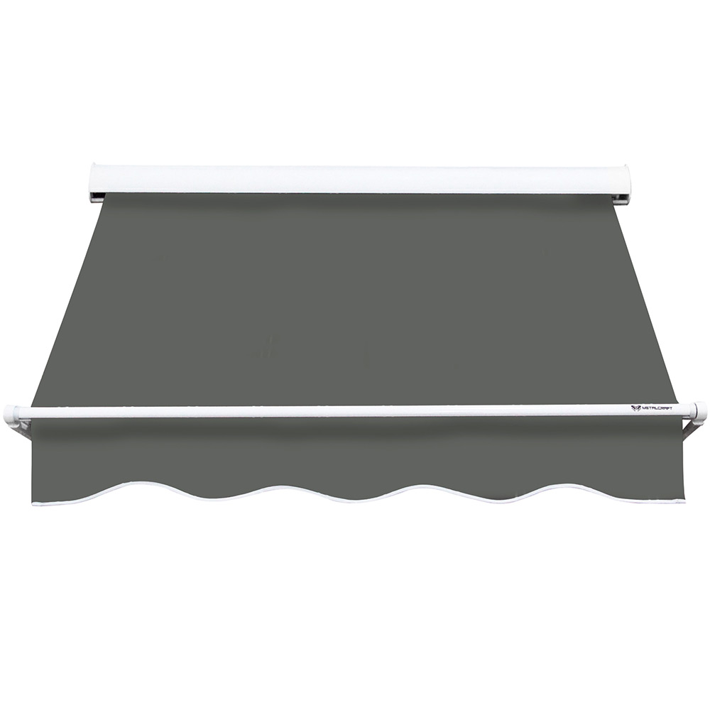 Vindusmarkise Metalcraft UV-bestandig 120 cm