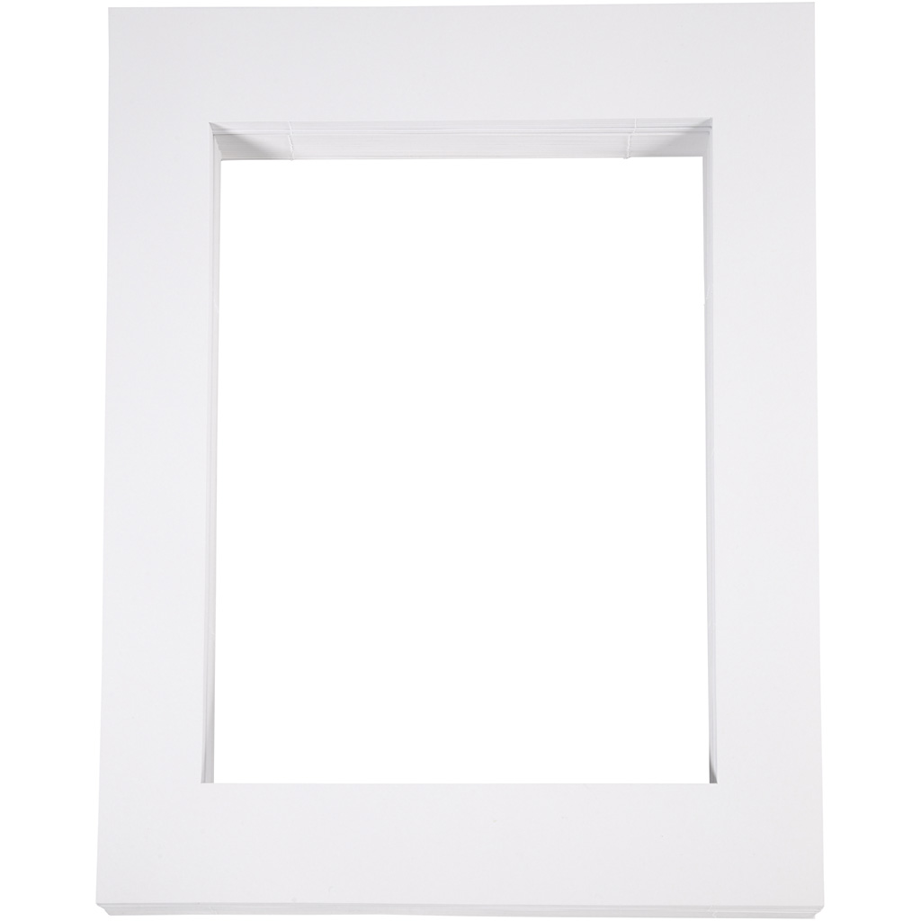 Passepartoutrammer Creativ Company A3 Str 40x50 cm Hvit 100 St/1 Pk