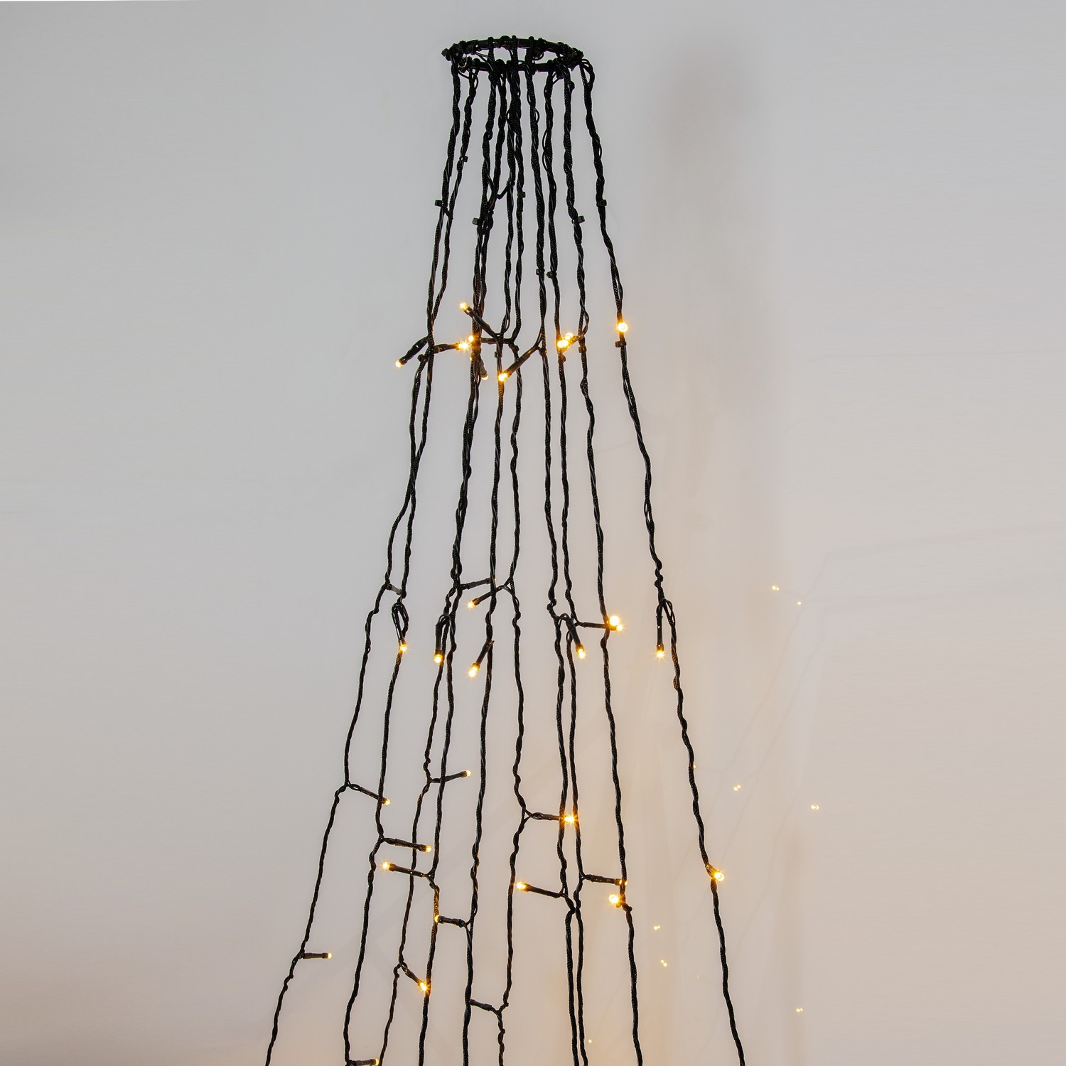 Flaggstangsbelysning Star Trading Golden Varmhvit 360L