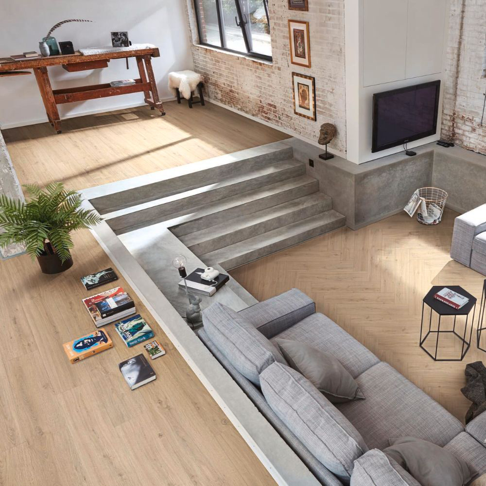 Laminatgolv MeisterDesign. laminate LD 250 Sand cliff oak 07122