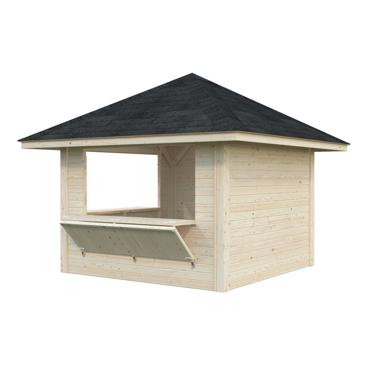 Kiosk Palmako Bianca 8,3 m2 Sett 105
