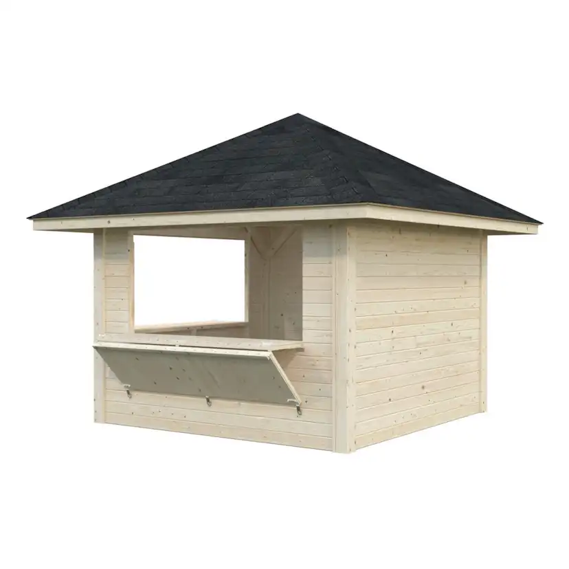 Kiosk Palmako Bianca 8,3 m2 Sett 105
