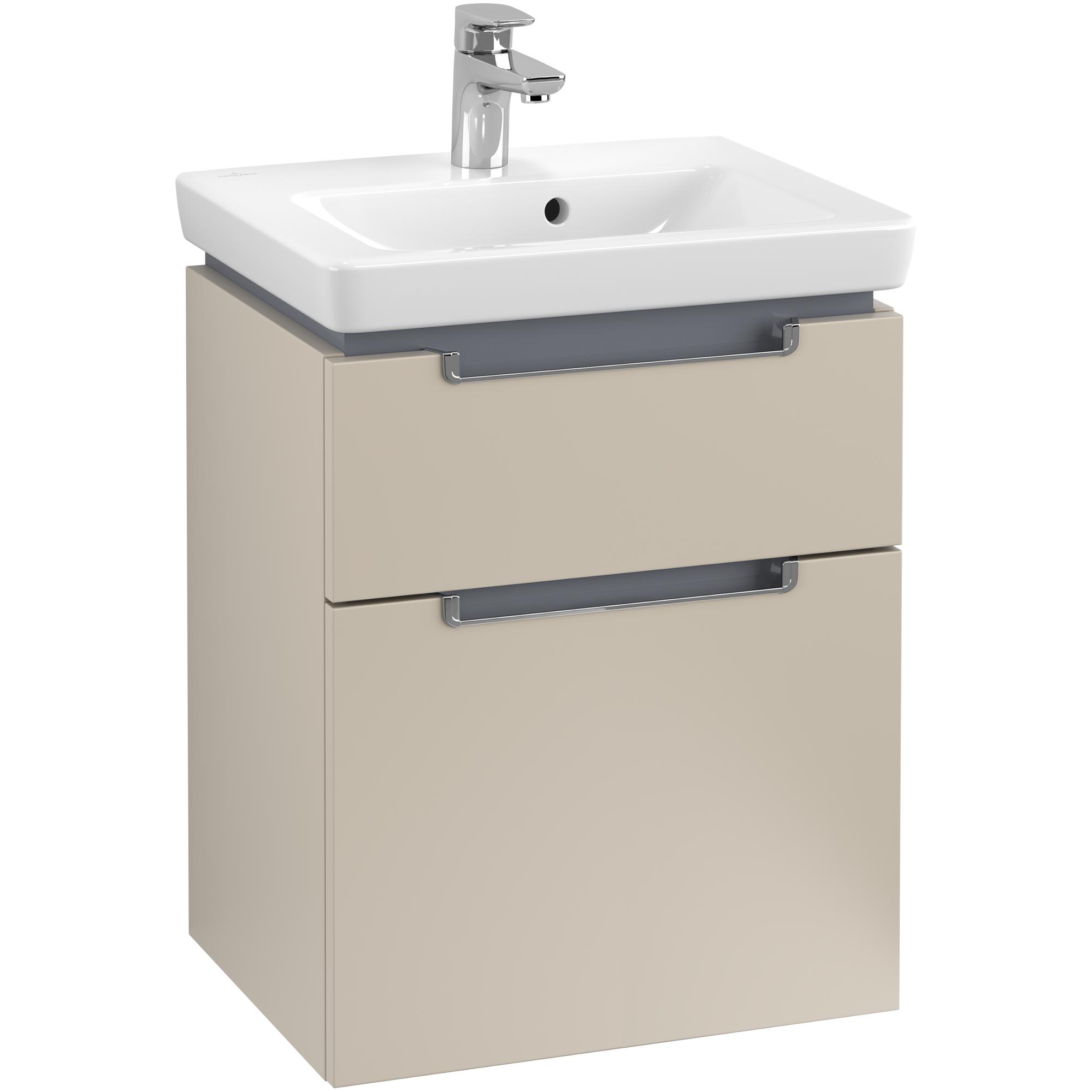Tvättställsskåp Villeroy & Boch Subway 2.0 med 2 Lådor | badrum - badrumsmobler - tvattstallsskap-och-kommod | KakelKungen