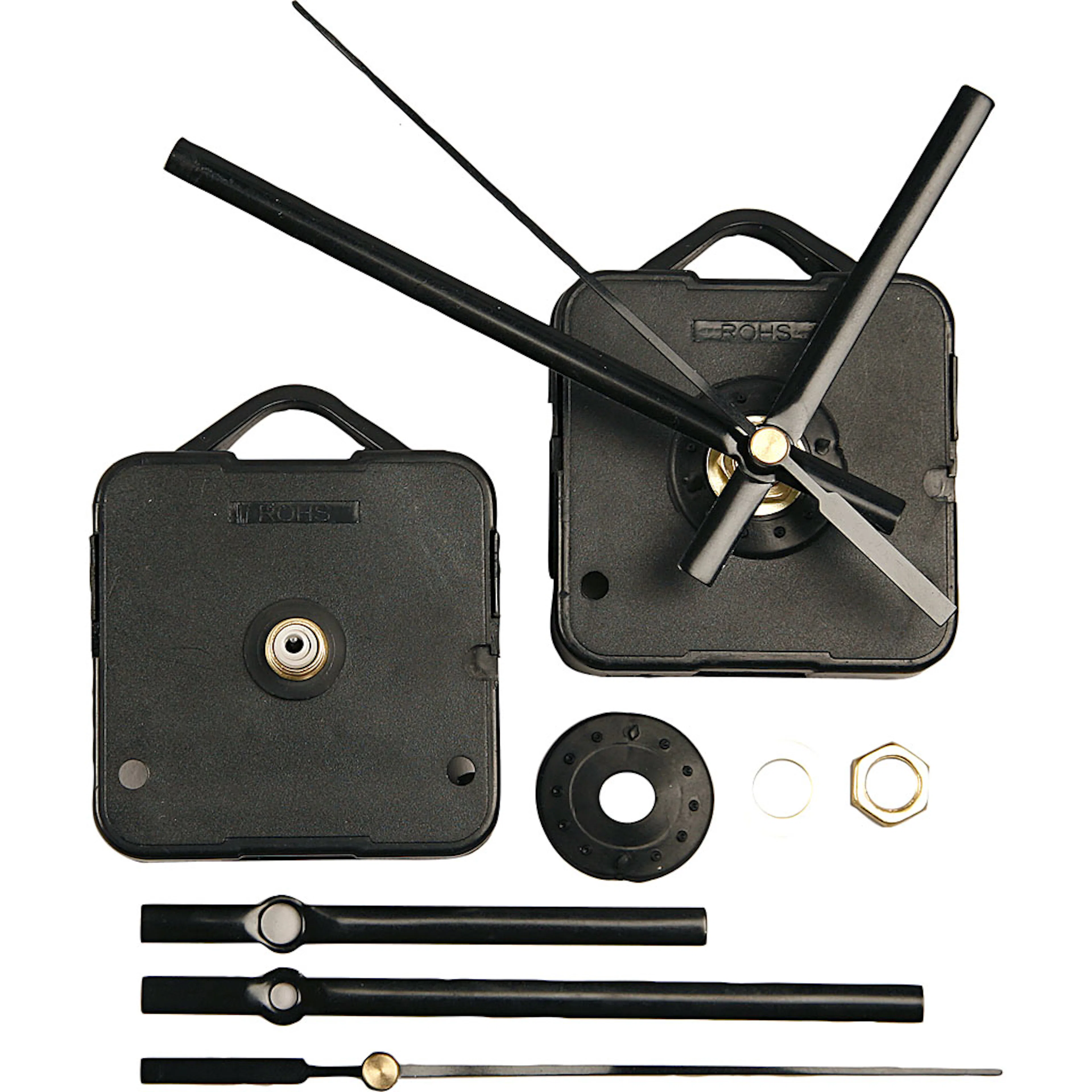 Urverk Creativ Company Svart Plate Max 3 mm 1 Set