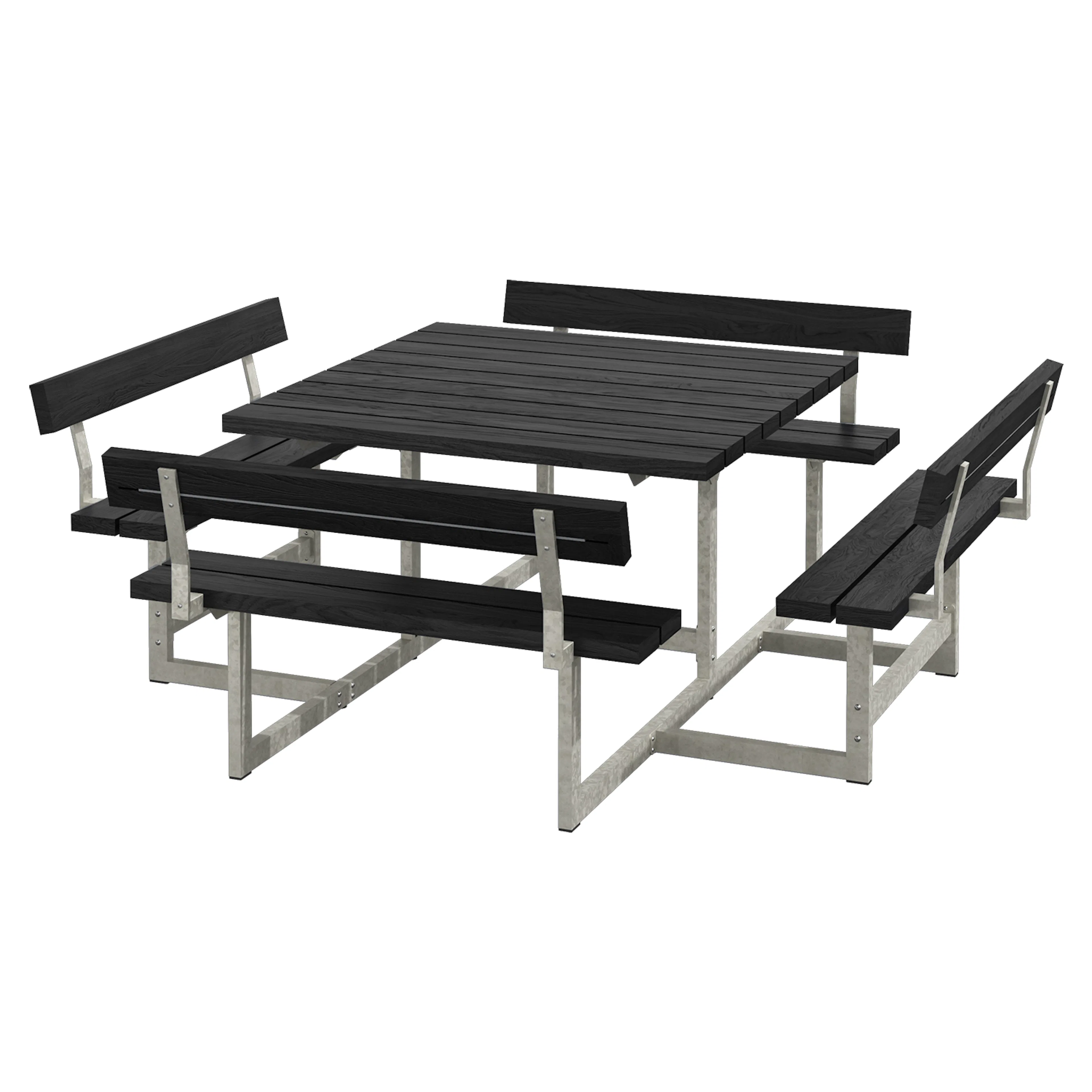 Piknikbord PLUS Picnic med 4 Ryggstøtter ReTex 224 cm
