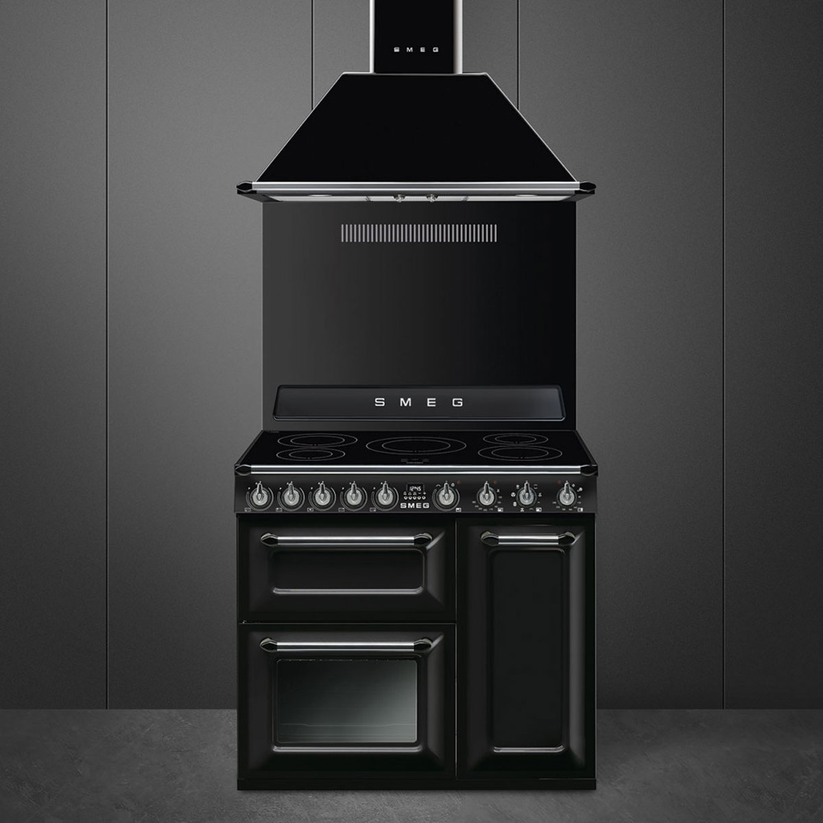 Induksjonsovn Smeg TR93IBL2