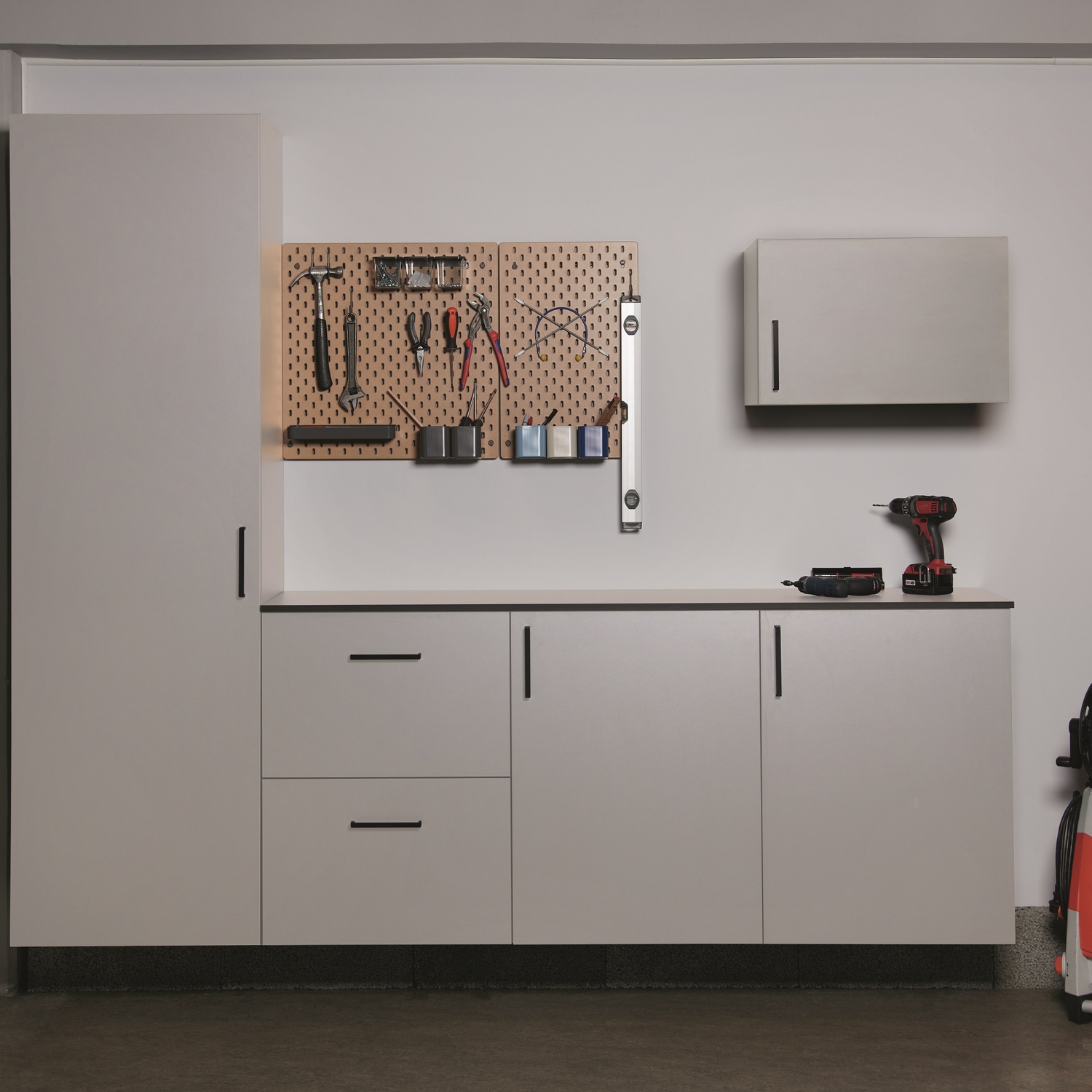 Garasjeinnredning FOSSBAD Komplett B240 med Høyskap