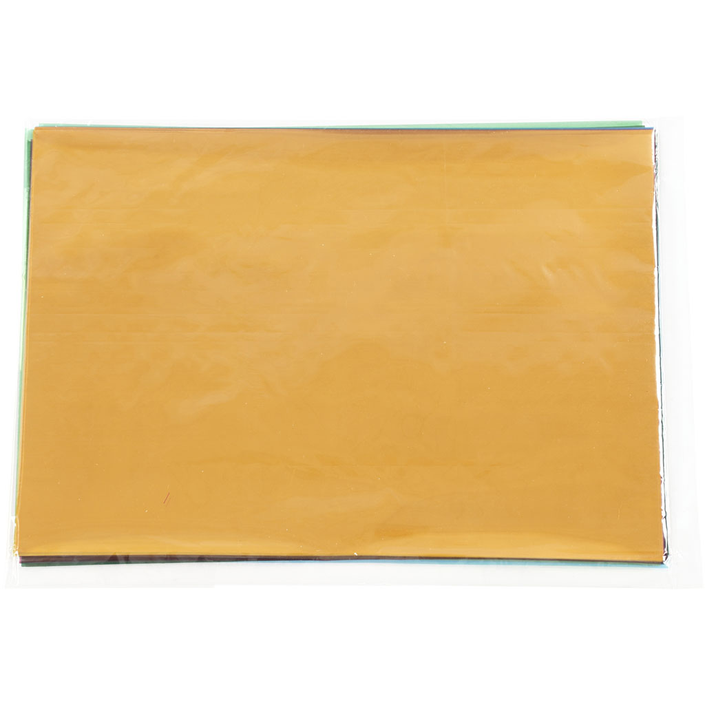 Cellofan Creativ Company Ass Farger 210x297 mm 5x20 Ark/1 Pk