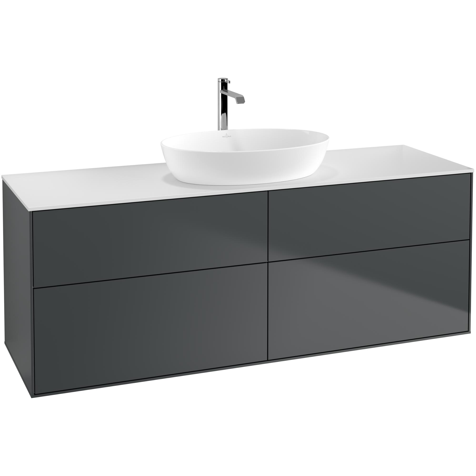 Tvättställsskåp Villeroy & Boch Finion med 4 Lådor och Bänkskiva för Fristående Tvättställ från Artis & Collaro