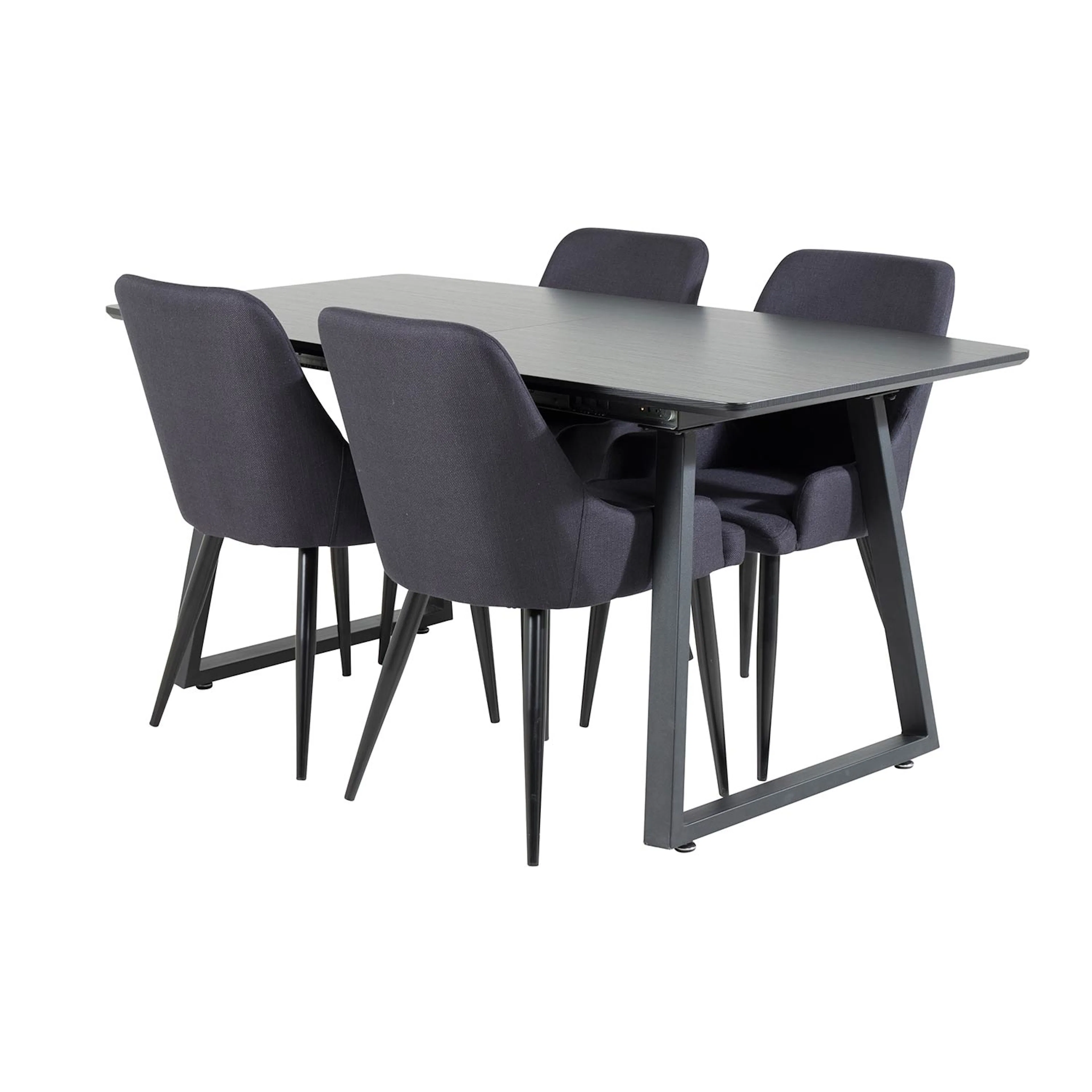 Spisegruppe Venture Home Ina med 4 Plake Stoler