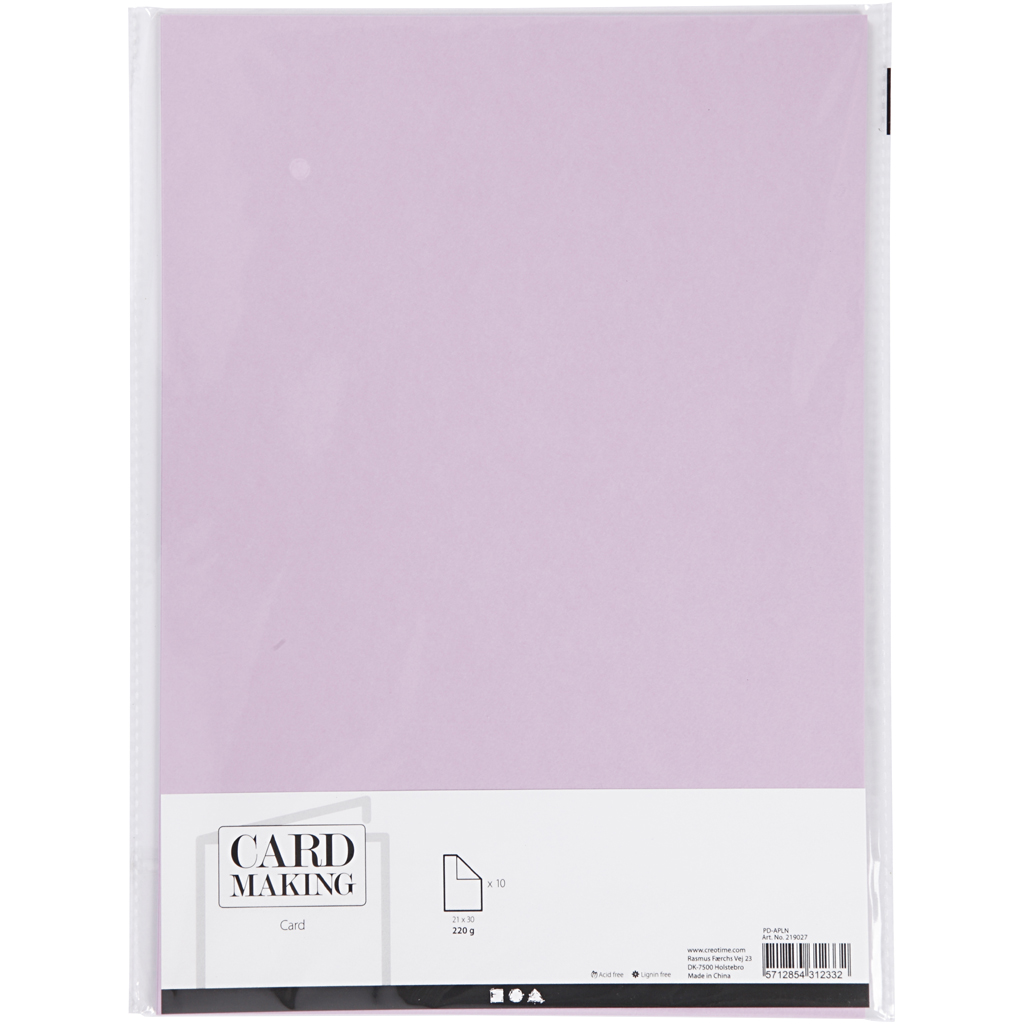 Kartong Creativ Company A4 210x297 mm 10 stk/1 Pk