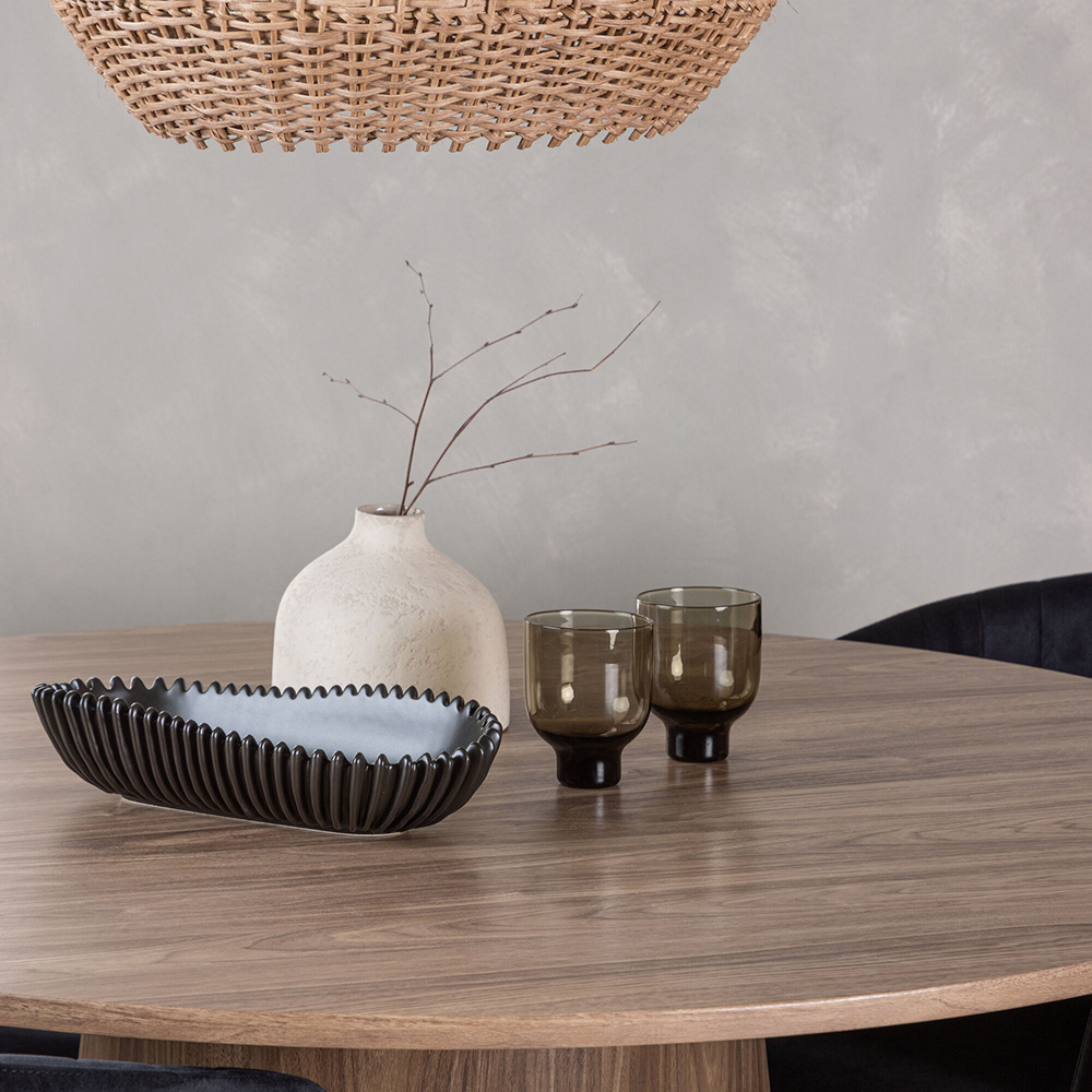 Spisegruppe Venture Home Lanzo med 4 Selma Stoler