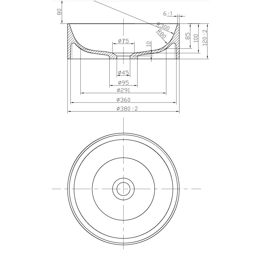 Servant Scandtap Bathroom Concepts Solid R2