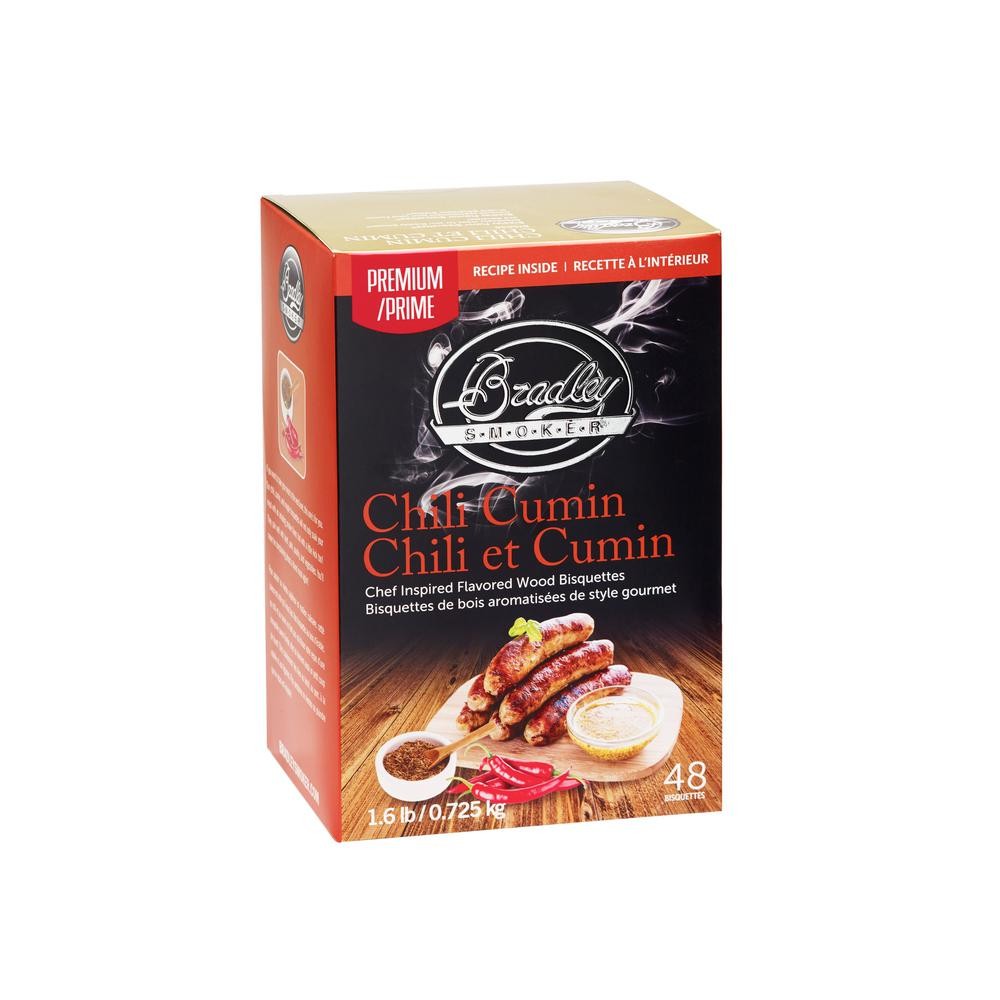 Bradley Chili Cumin Briketter 48-pk Premium Collection