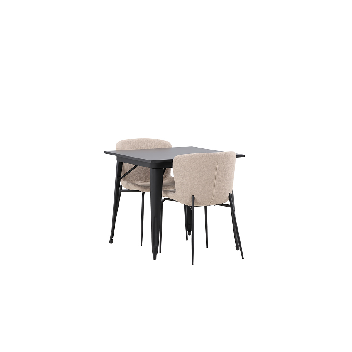Spisegruppe Venture Home Tempe med 2 Modesto Stoler
