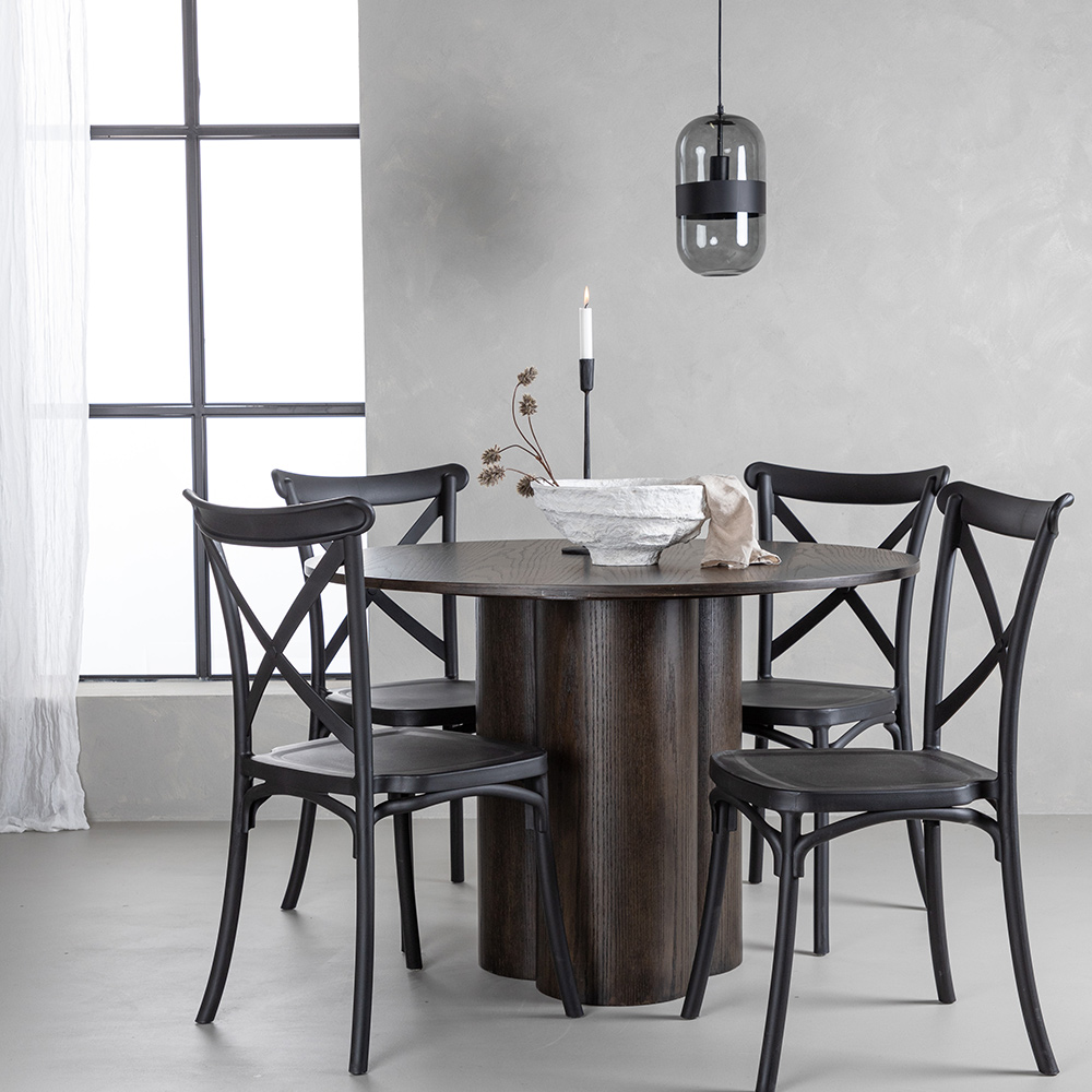 Spisegruppe Venture Home Olivia med 4 Crosett Stoler