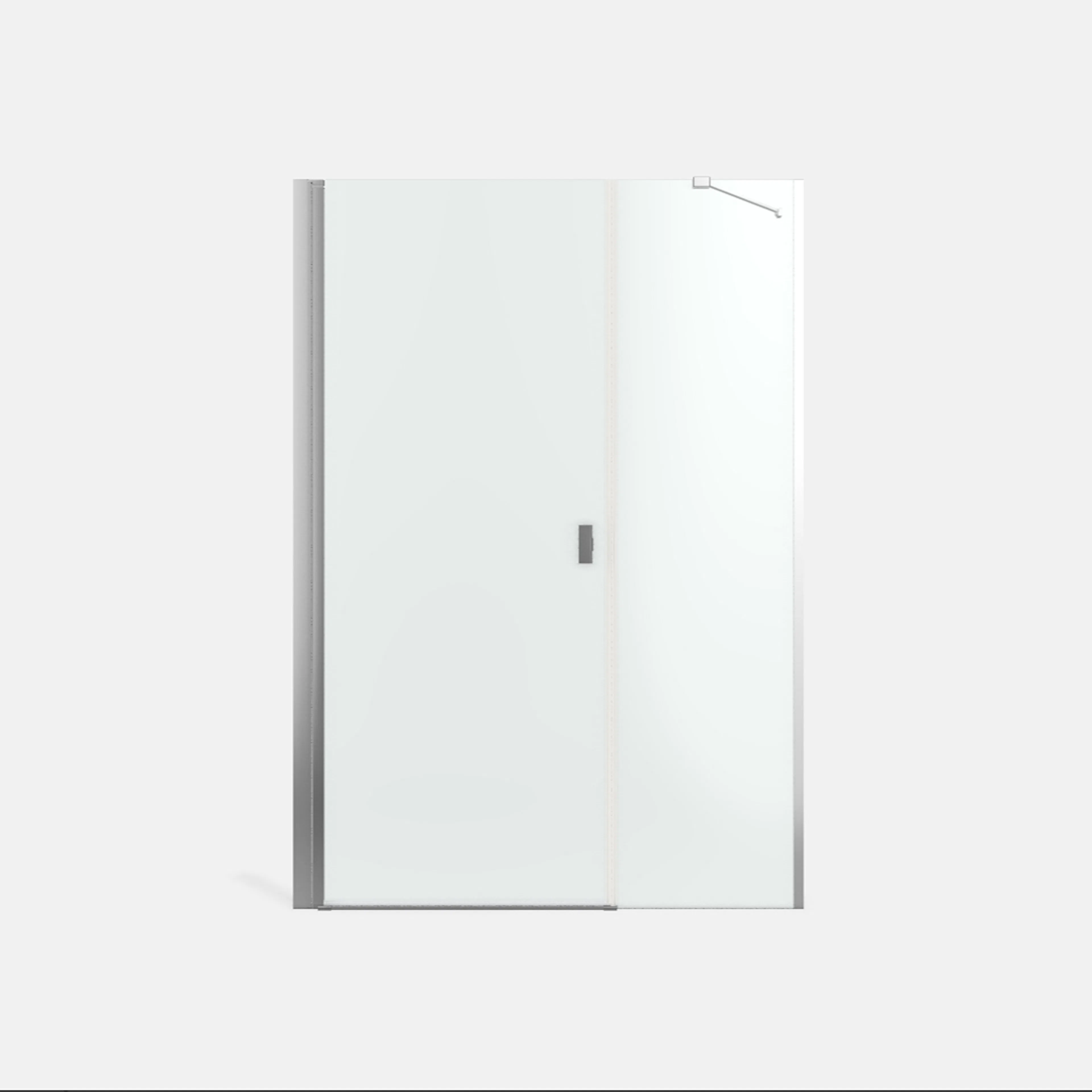 Dusjdør Strømberg Noma 45 med Sidepanel Nisje