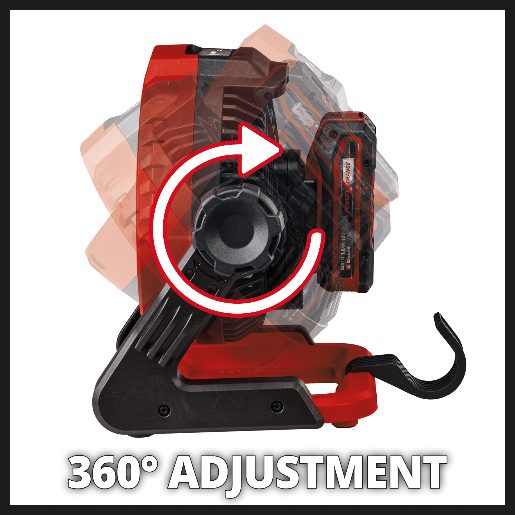 Vifte Einhell GE-CF 18/2200 Li - Solo Trådløs uten Batteri