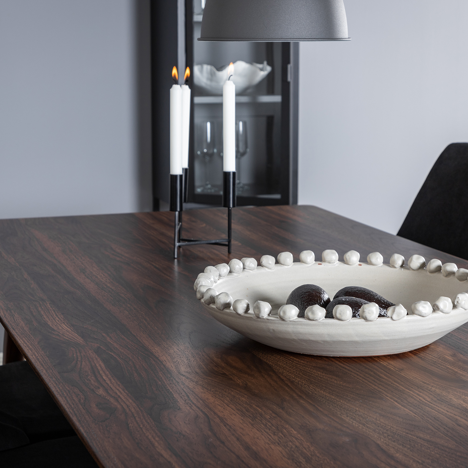Spisegruppe Venture Home Pobbie med 6 Laura Stoler Polyester