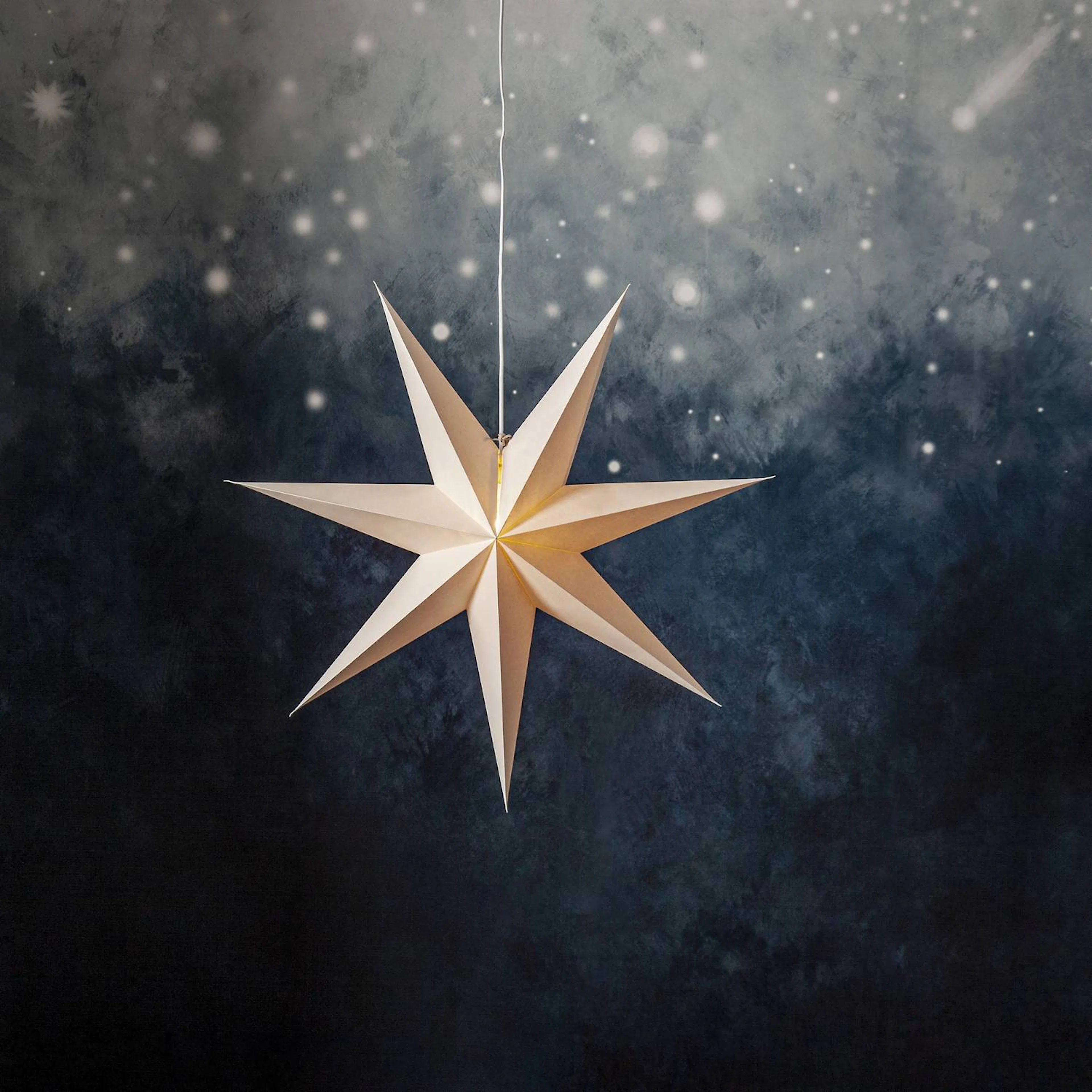 Adventstjerne Star Trading Plain Papirstjerne 75 cm
