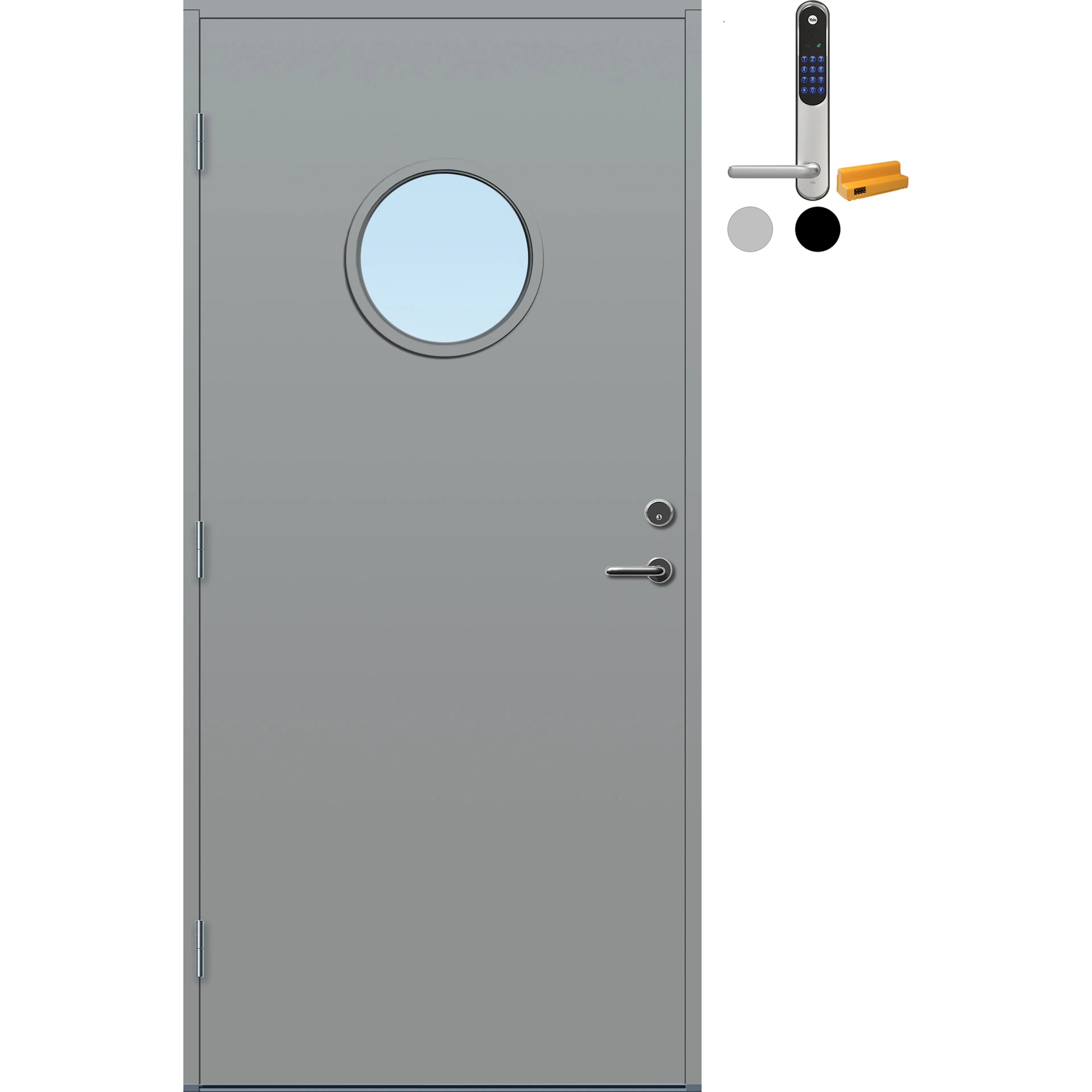 NCS S-3502-B, Lys Grå