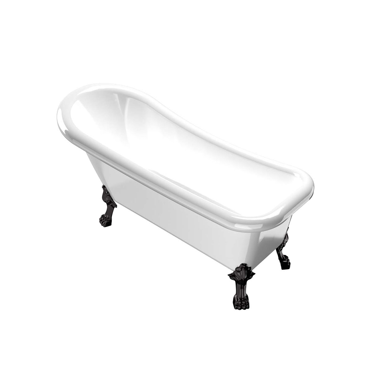 Badekar Bathlife Ideal Hvit