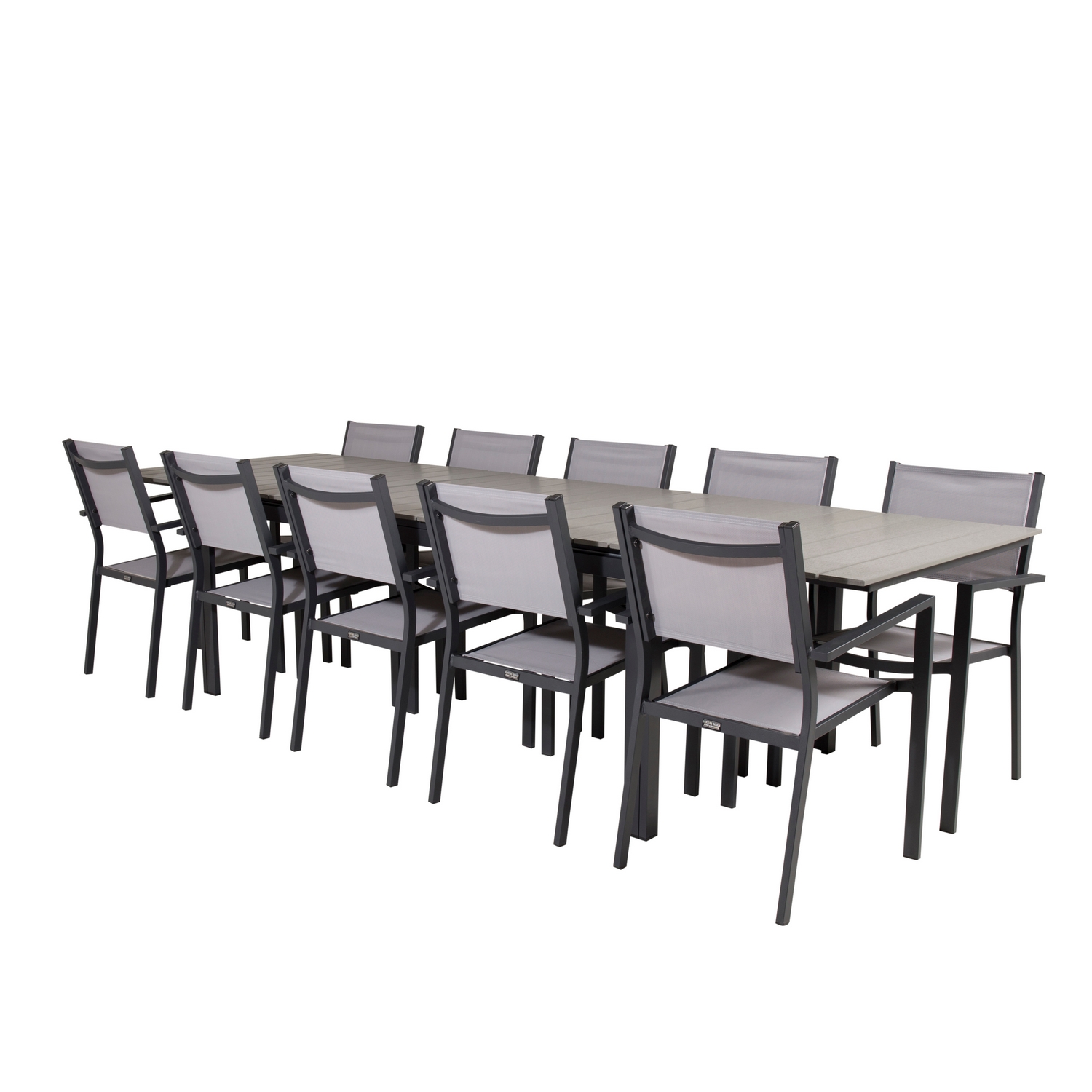 Spisegruppe Venture Home Lova 224/324 med 10 Copacabana Lenestoler