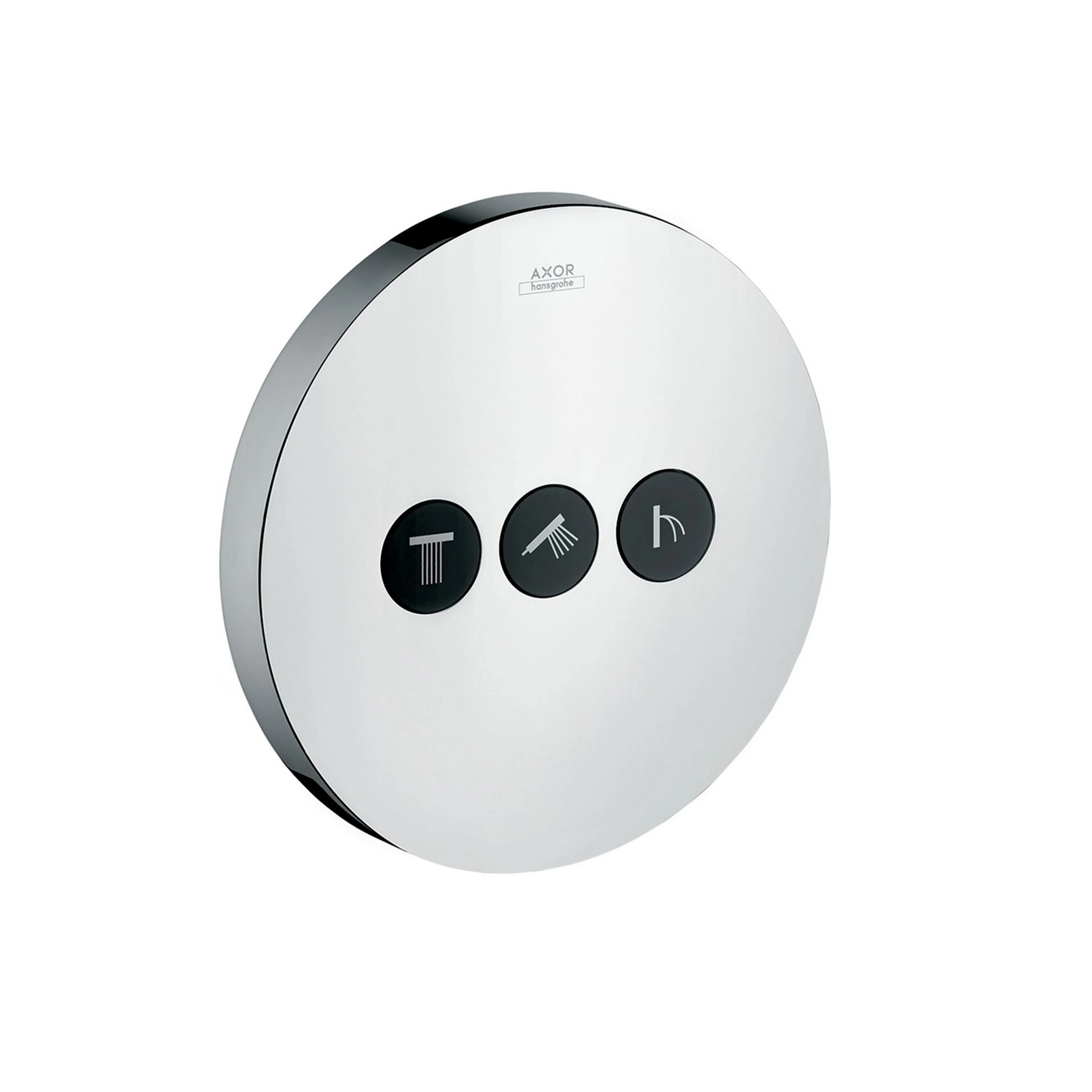 Innbyggingsblander Axor ShowerSelect Rund 3-utløp