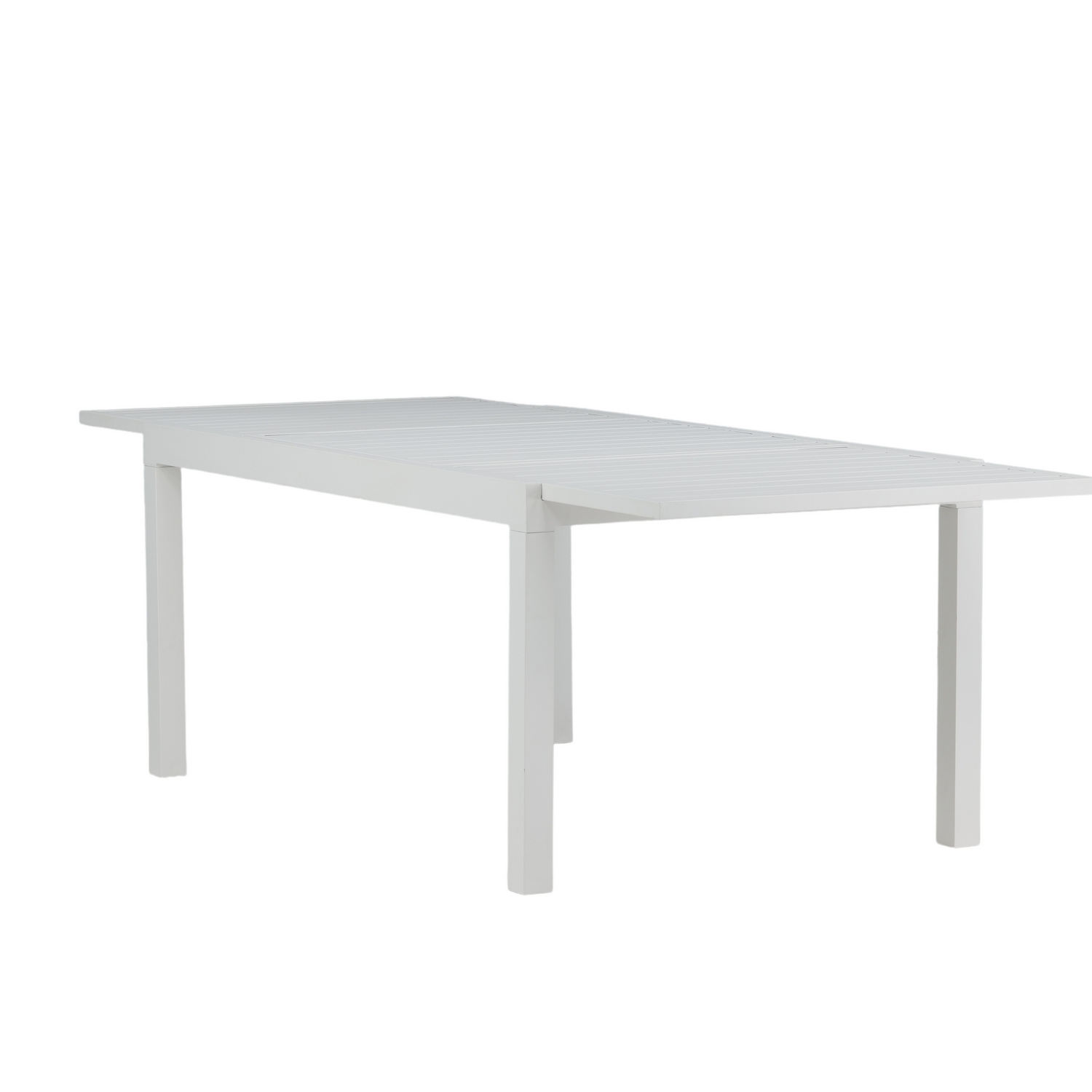 Marbella matbord 160/240*100*H75 - Vit Hvit