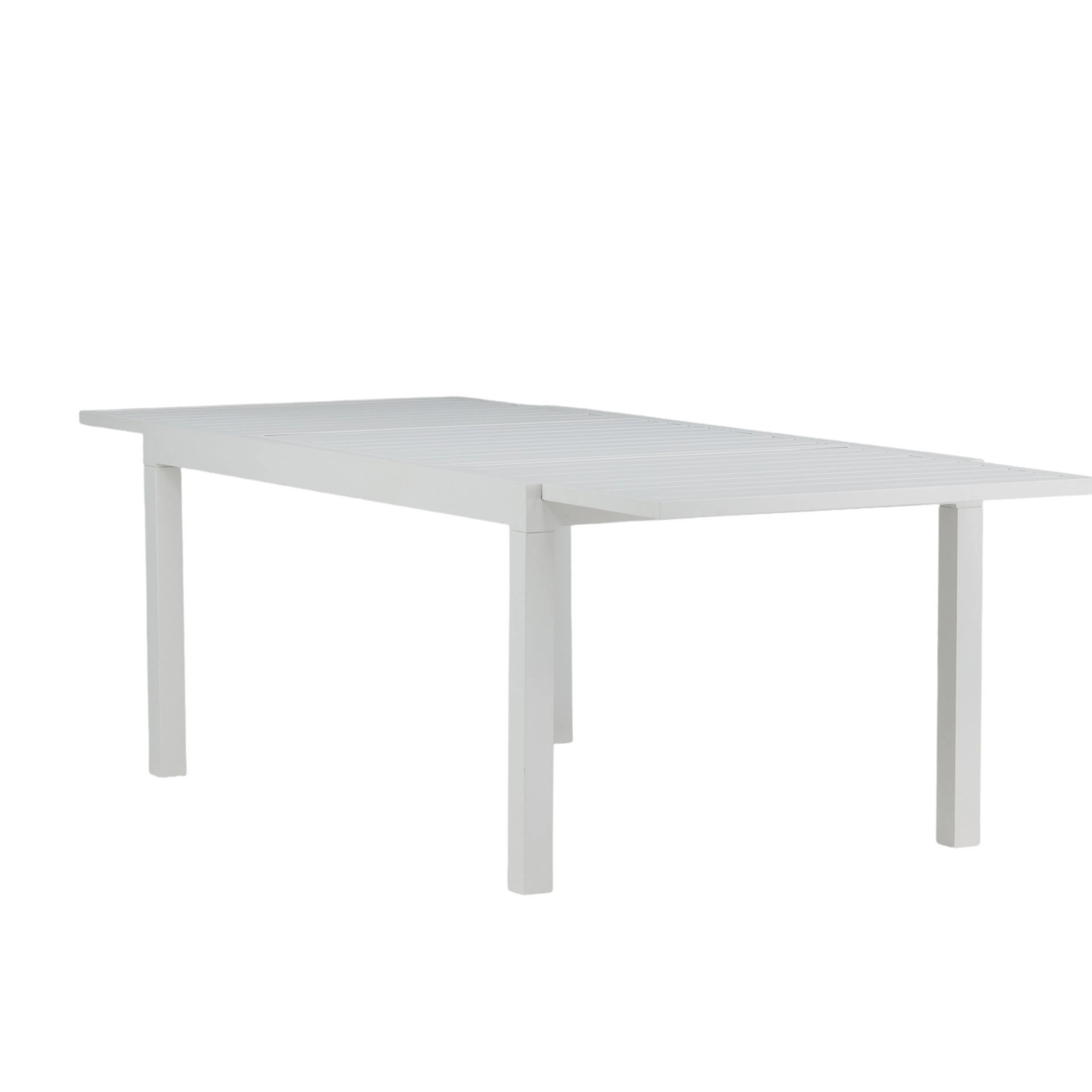 Marbella matbord 160/240*100*H75 - Vit Hvit