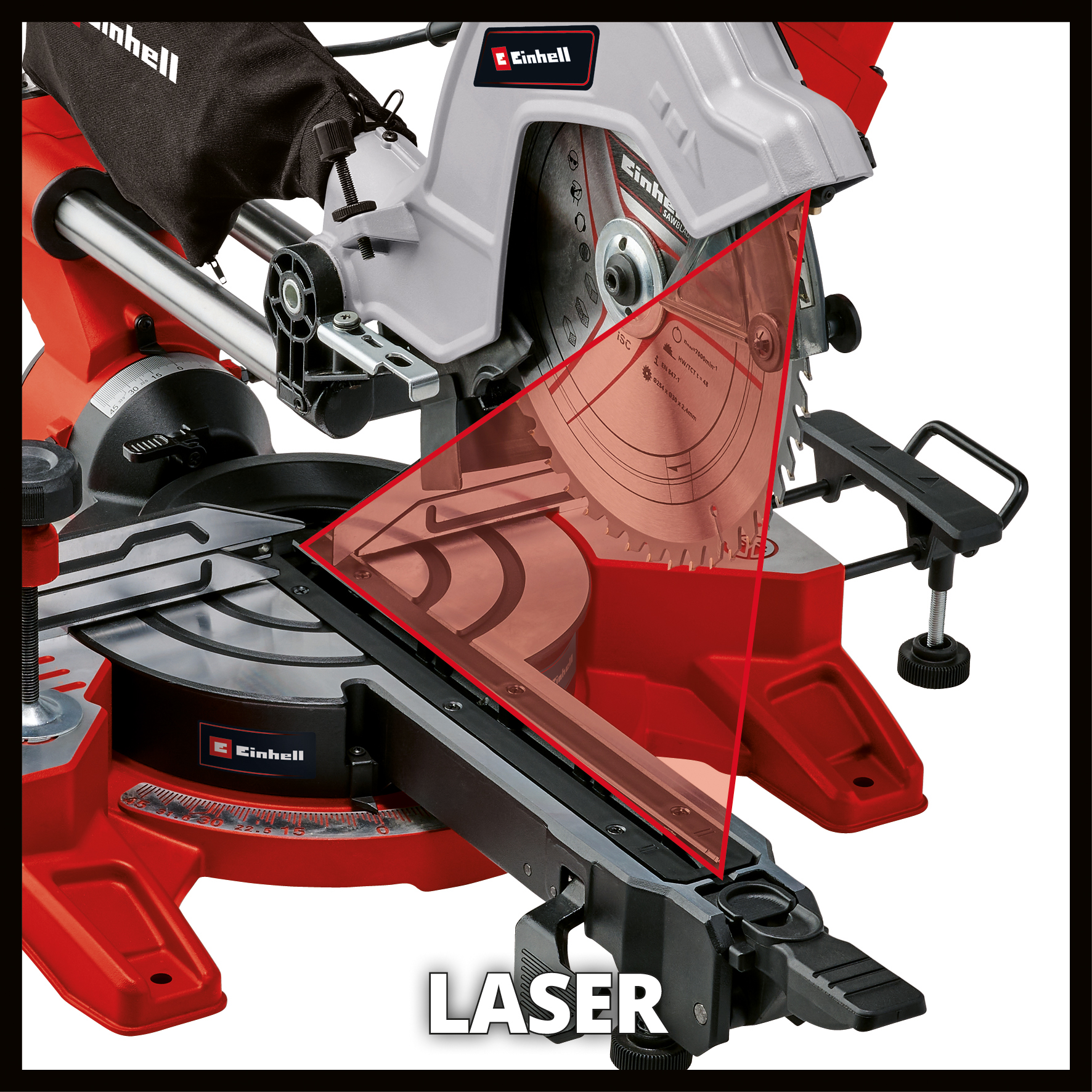 Kapp- og Gjærsag Einhell TE-SM 10 L Dual
