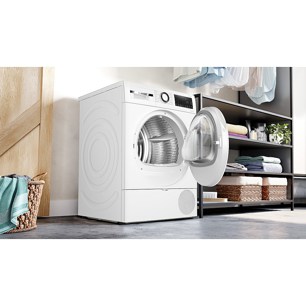 Varmepumpetrommel Bosch Serie 6 WQG2320LSN Energieffektiv Hvit