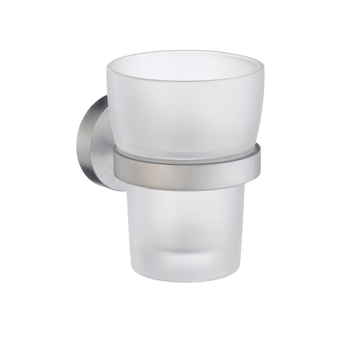 Tandborstglas Smedbo Home HS343 Krom/Frostat Glas