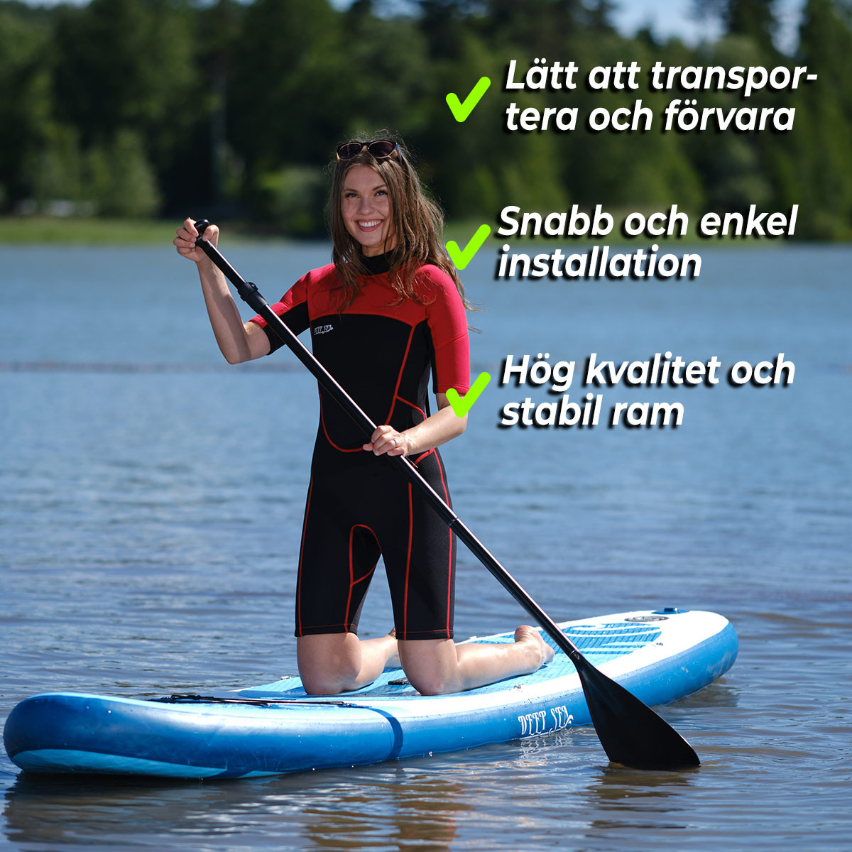 SUP-Brett Deep Sea Kajakk Pro 2-pack