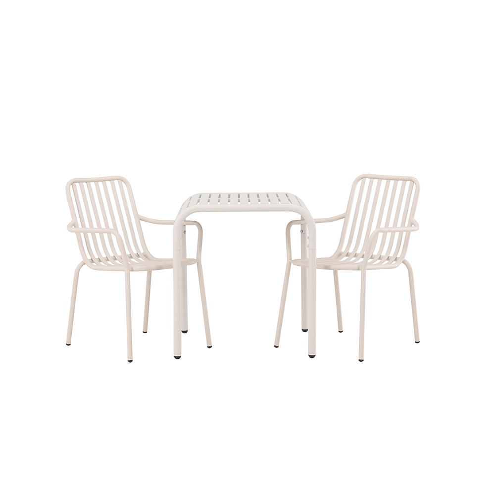 Cafégruppe Venture Home Borneo Bord med 2 Peking Stoler