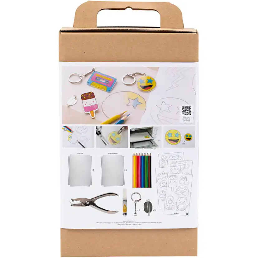 Tilbehør Creativ Company DIY Mix Krympeplastark