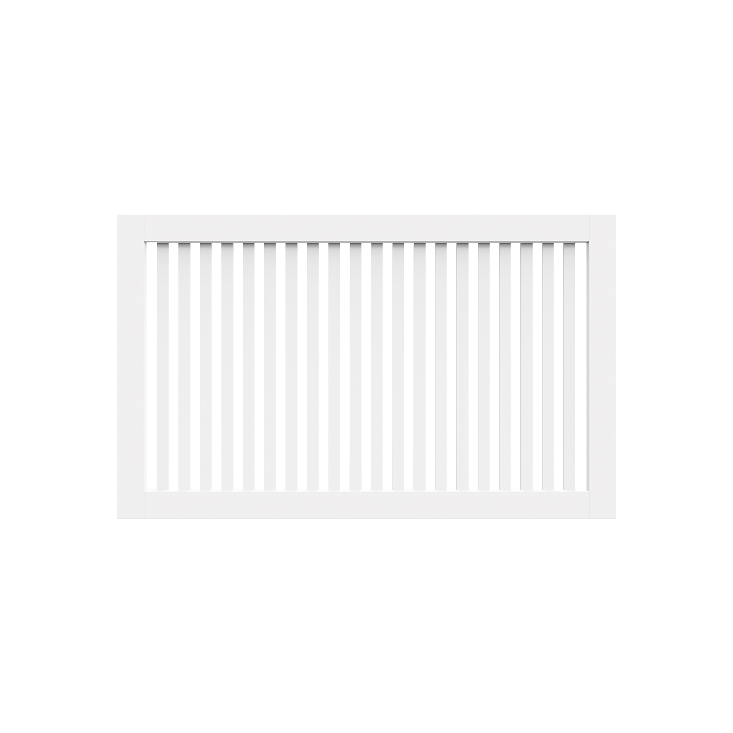 Radiatorskjuler Lundbergs Elsa Hvit