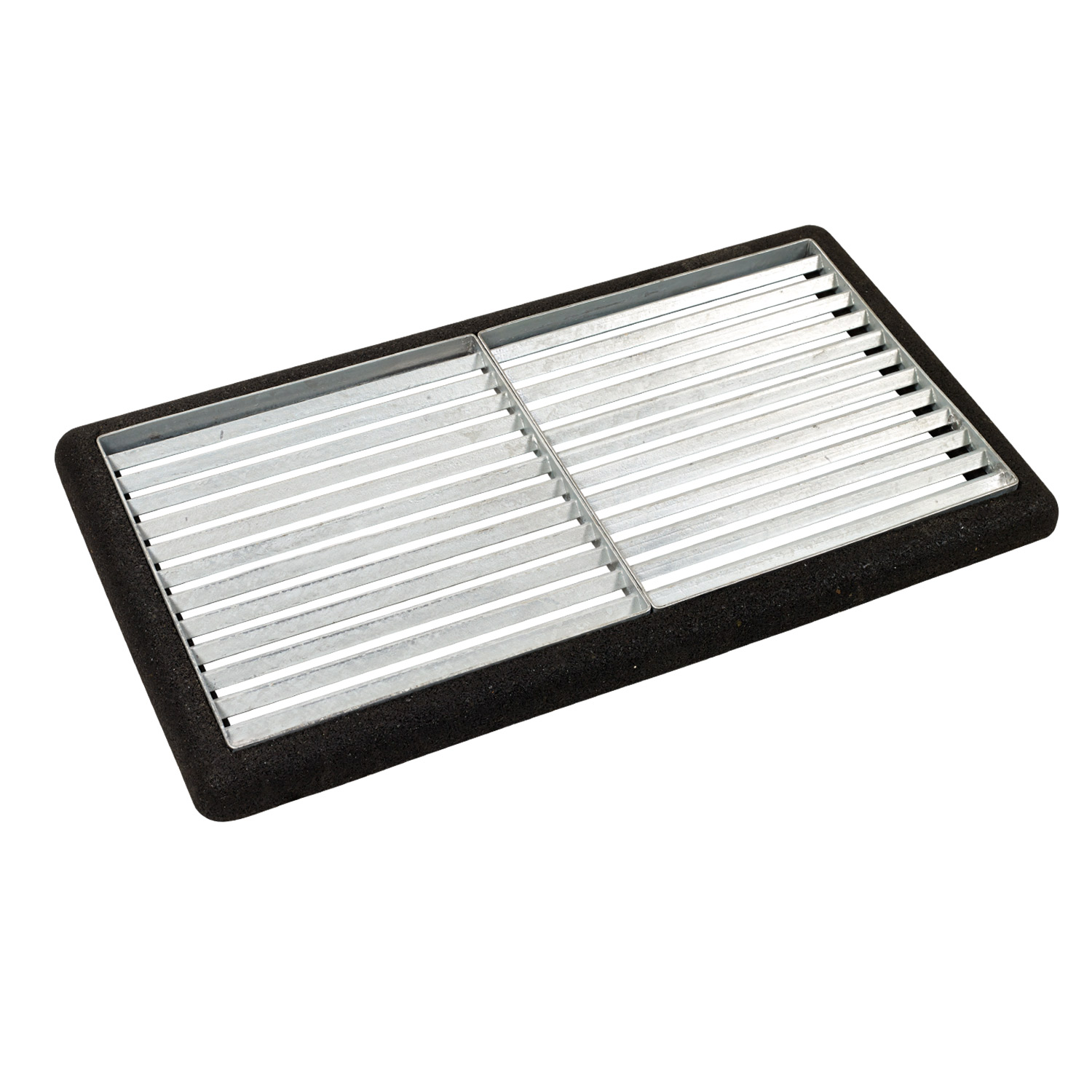 Entrérist PLUS Cubic Todelt med Gummiramme